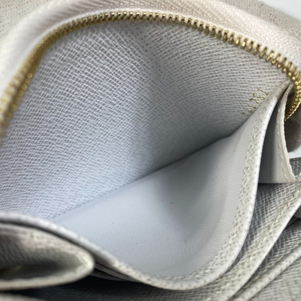 Louis Vuitton Epi Blanc White Epi Leather Coin Purse/Coin Case