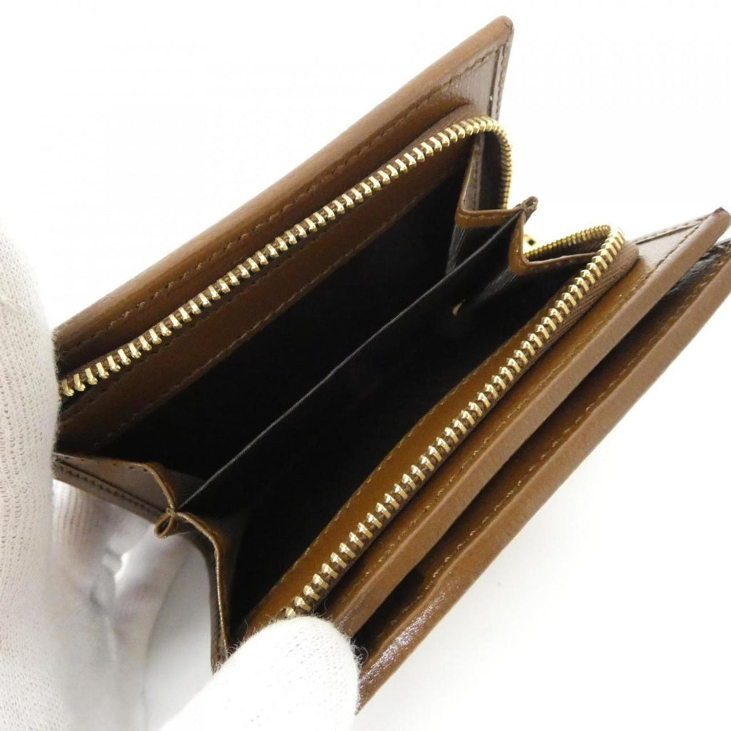 Gucci Beige Brown Gg Supreme Wallet (Bi-Fold) (Pre-Owned)