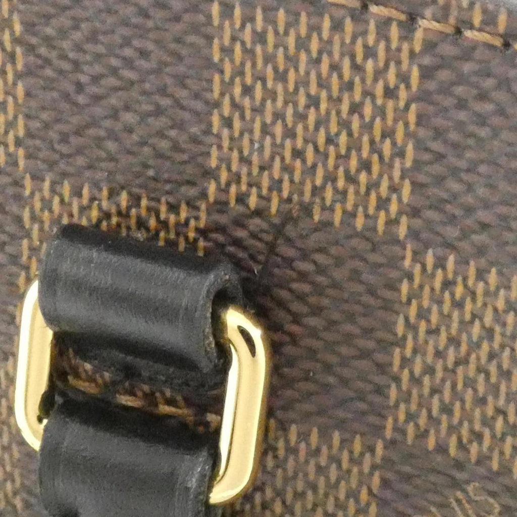 Louis Vuitton Brown Coated Canvas Handbag