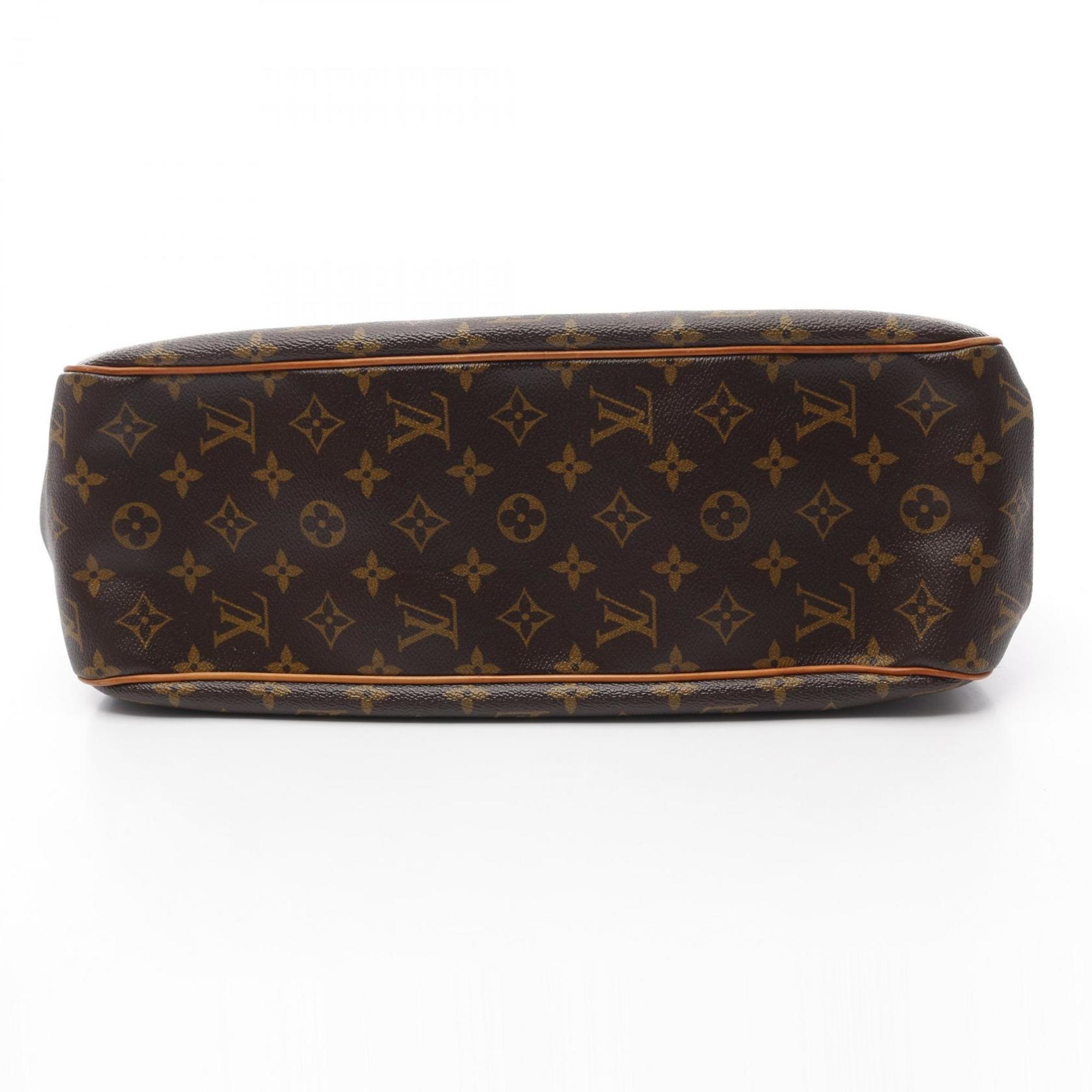 Louis Vuitton Brown Monogram Pvc Coated Canvas Leather Shoulder Bag