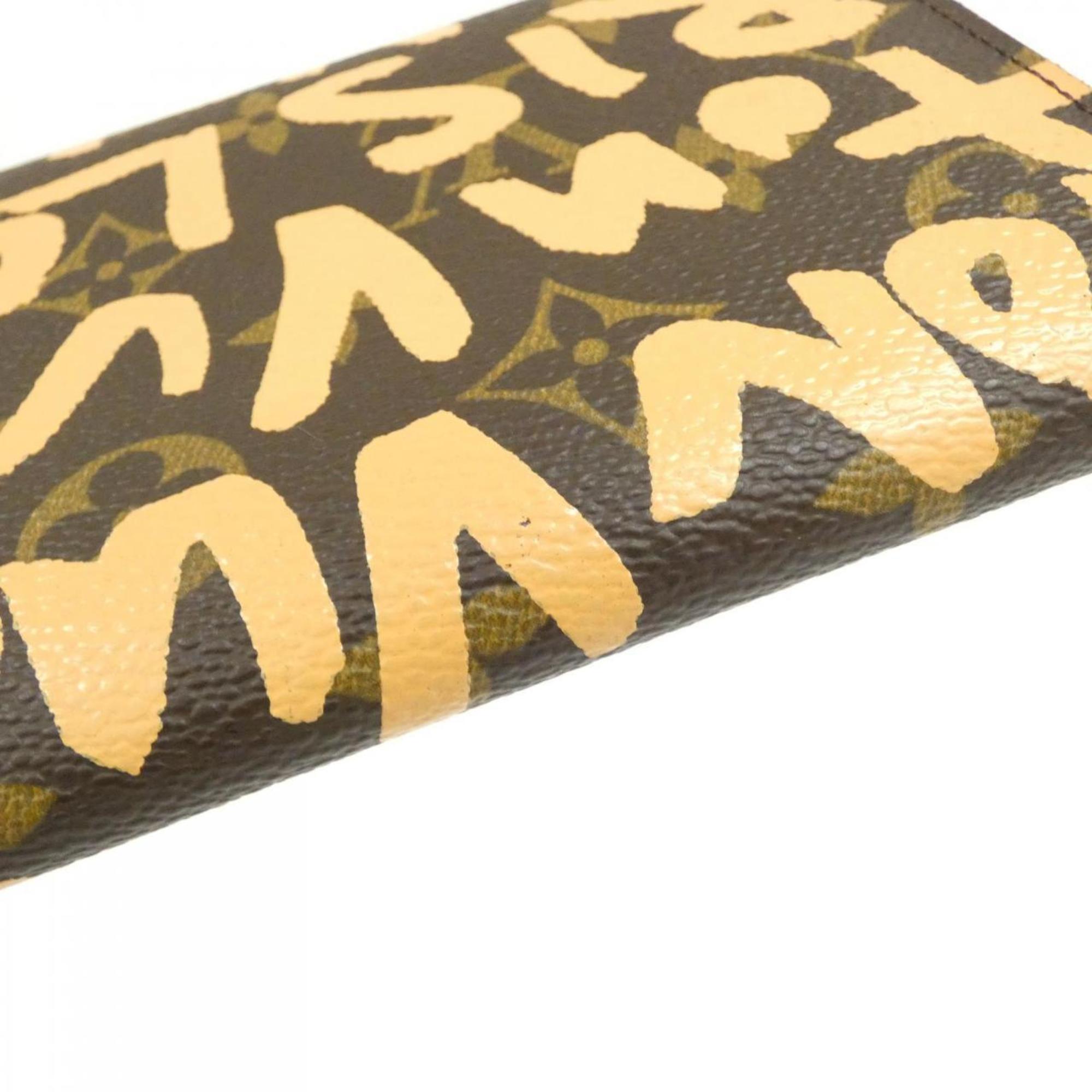 Louis Vuitton Brown Coated Canvas Long Wallet