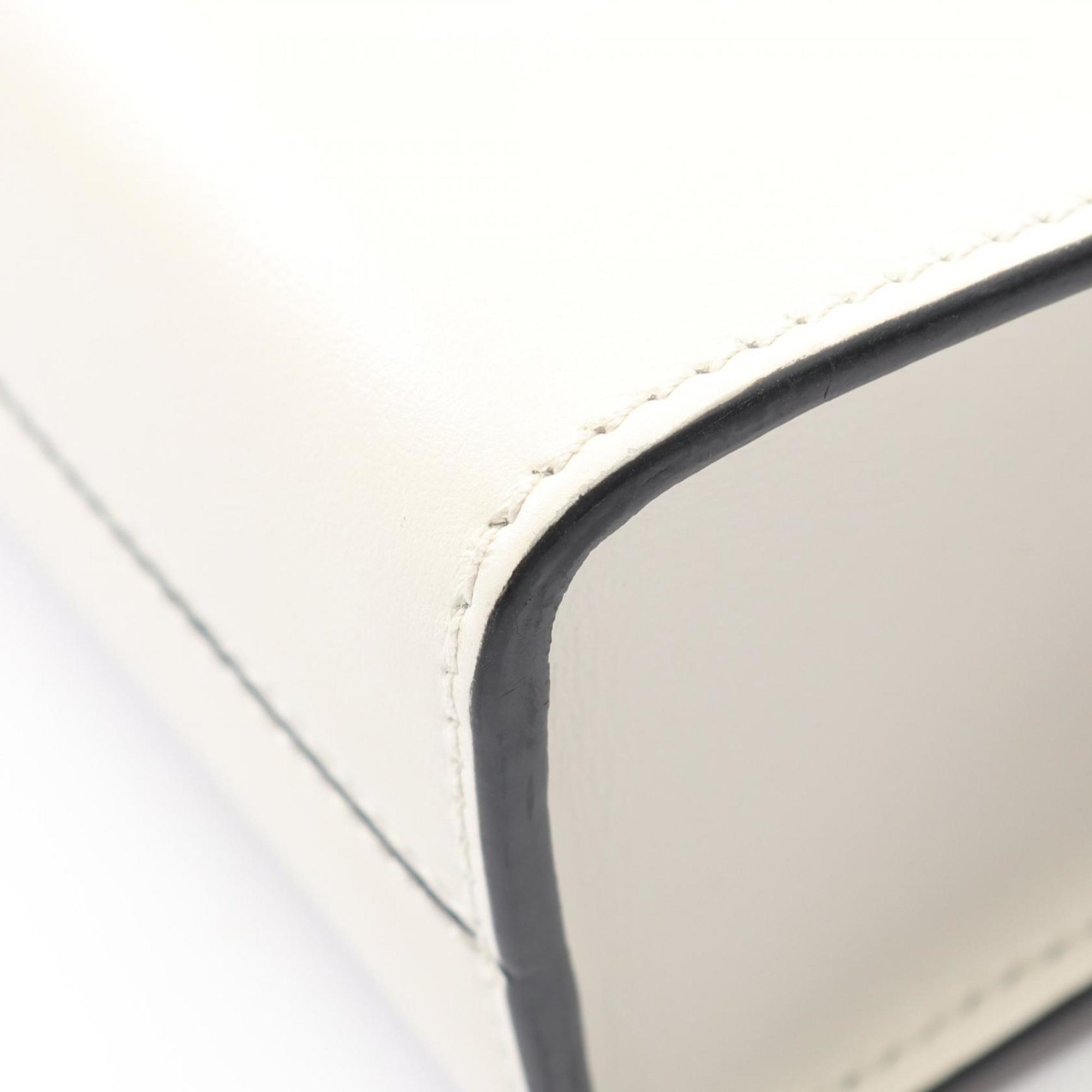 Prada White Leather Handbag