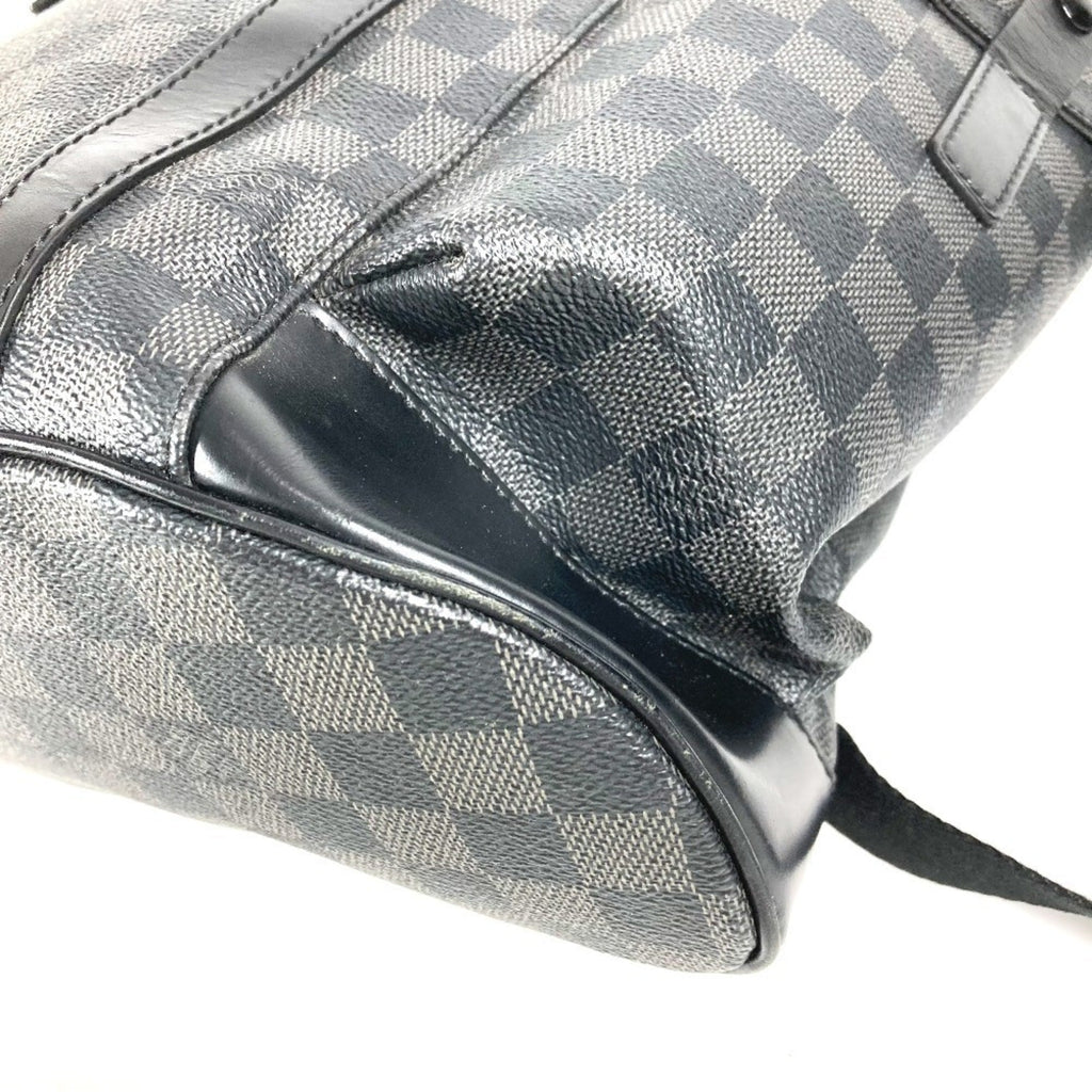 Louis Vuitton Black Damier Graphite Backpack