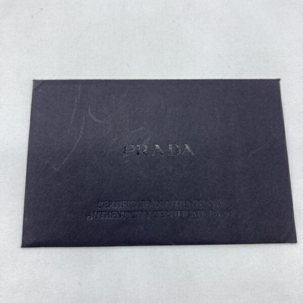 Prada Black Nero Tessuto Attaché Case Shoulder Bag