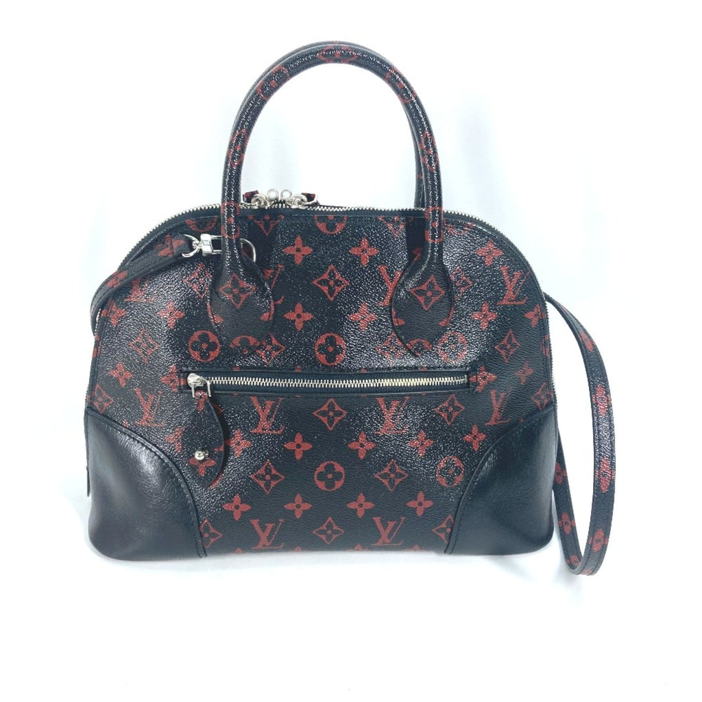 Louis Vuitton Black Cloth Shoulder Bag