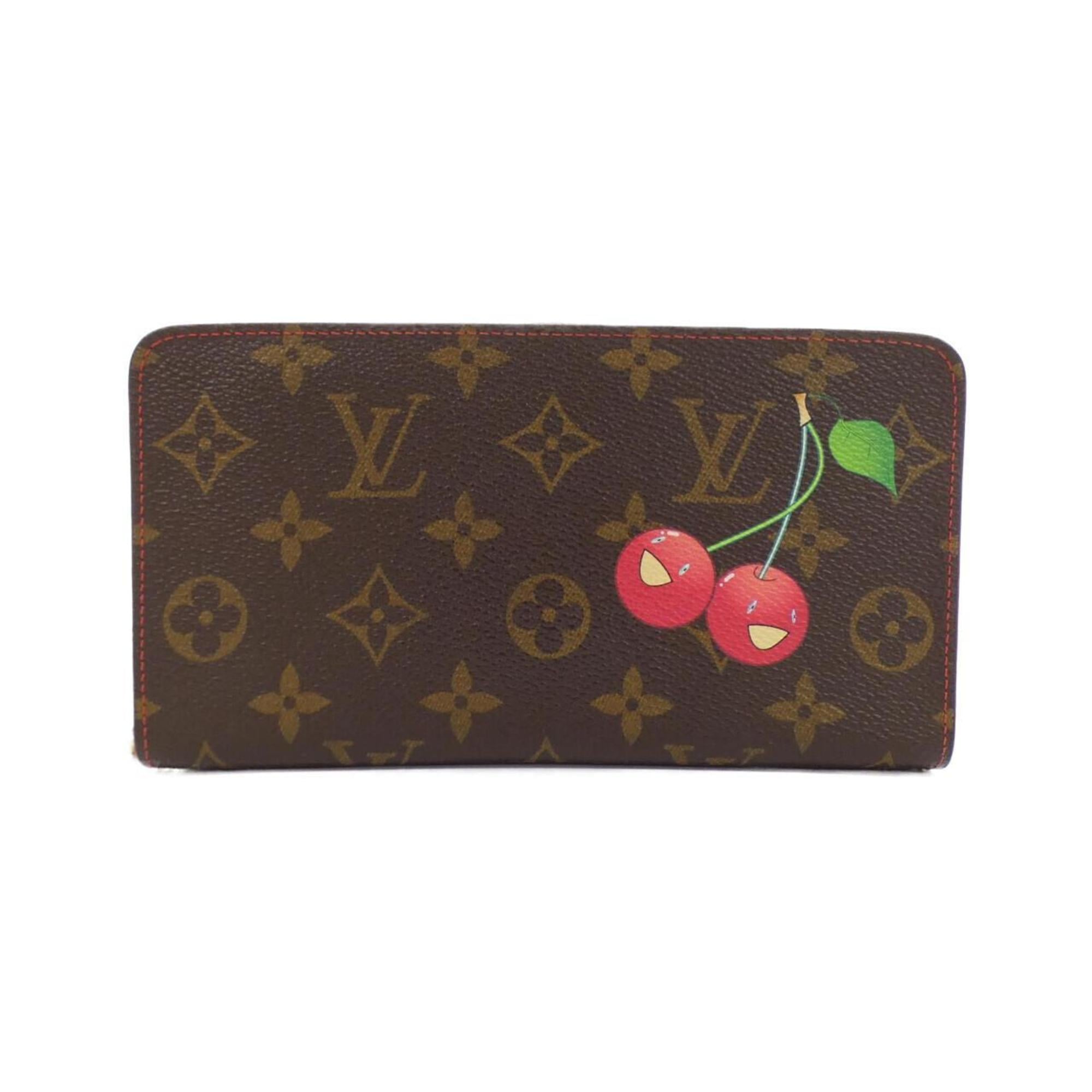 Louis Vuitton Monogram Cherry Marron Monogram Cherry Monogram Long Wallet