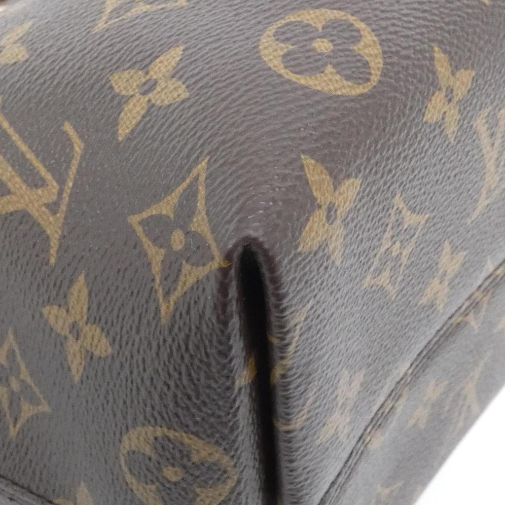 Louis Vuitton Marron Coated Canvas Handbag