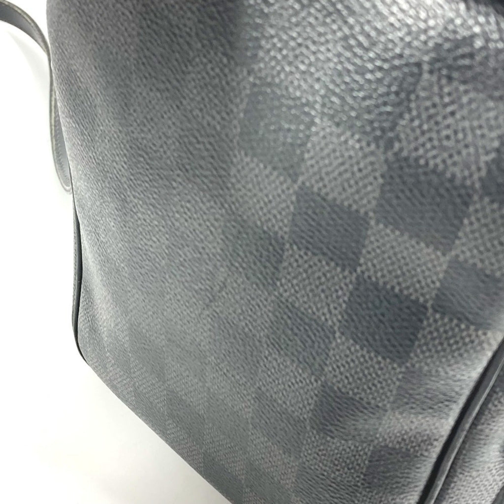 Louis Vuitton Black Damier Graphite Damier Graphite Pochette Shoulder Bag