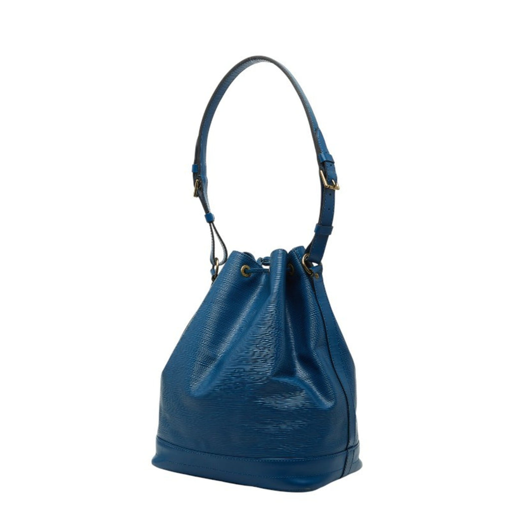 Louis Vuitton Toledo Blue Leather Shoulder Bag