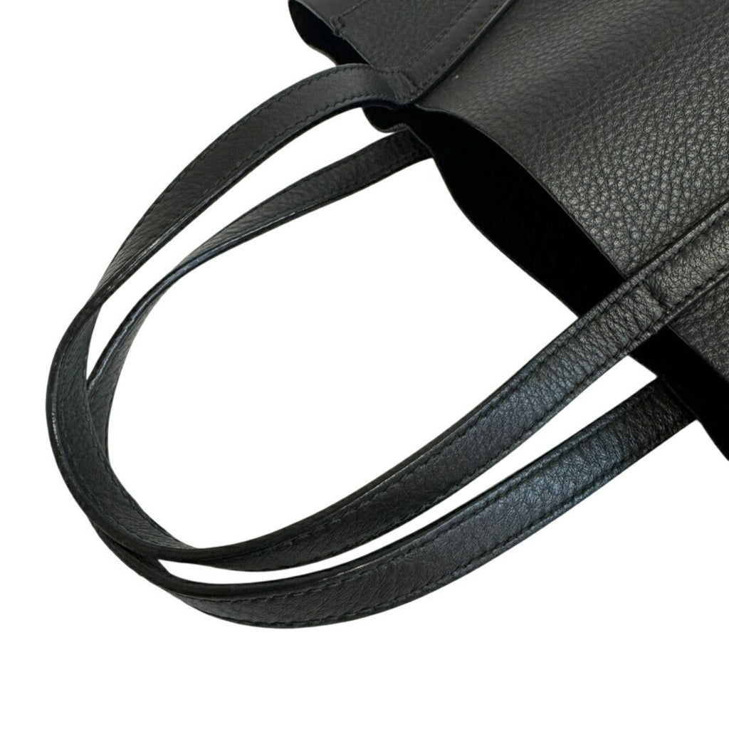 Balenciaga Black Leather Hand