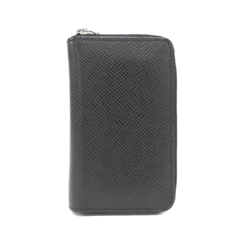 Louis Vuitton Black Leather Coin Purse/Coin Case
