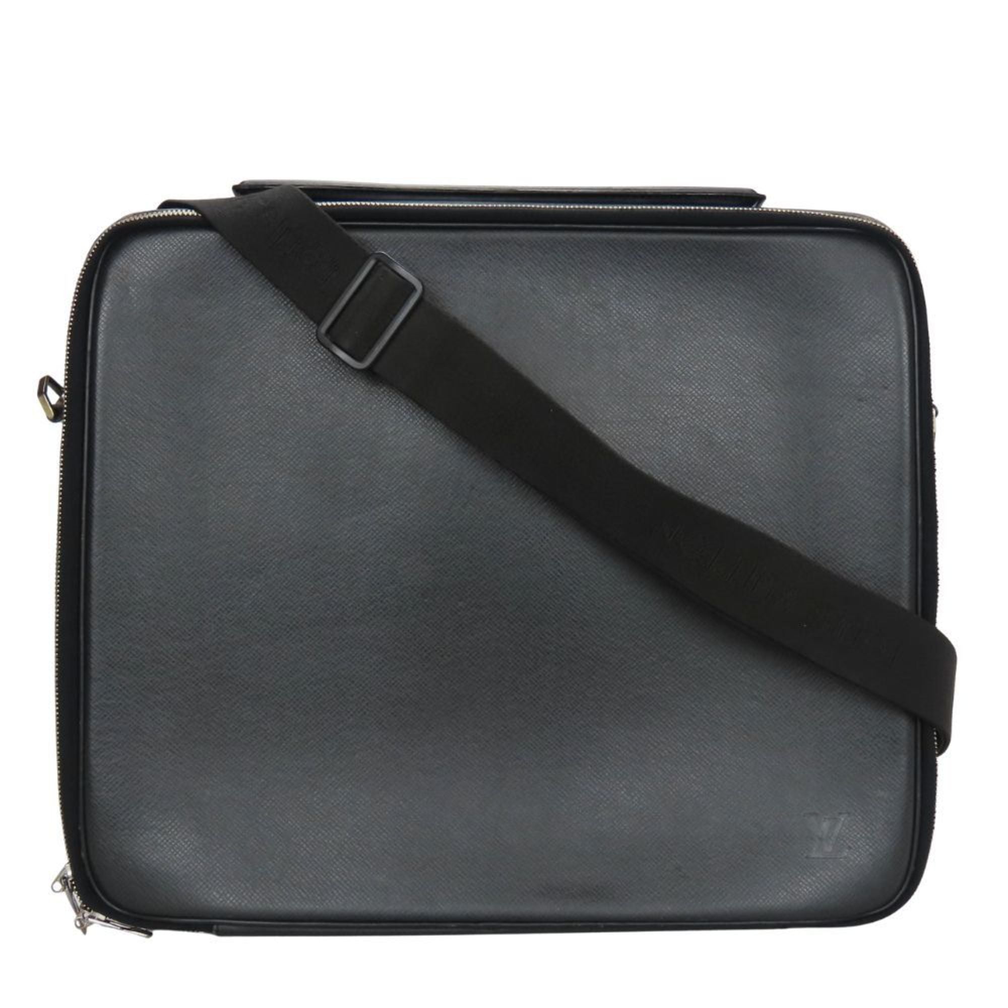 Louis Vuitton Ardoise Taiga Leather Shoulder Bag