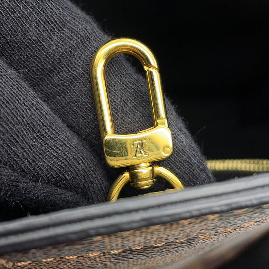 Louis Vuitton Damier Damier Canvas Ebene Damier Canvas Handbag Shoulder Bag