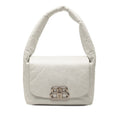 Balenciaga White Leather Shoulder