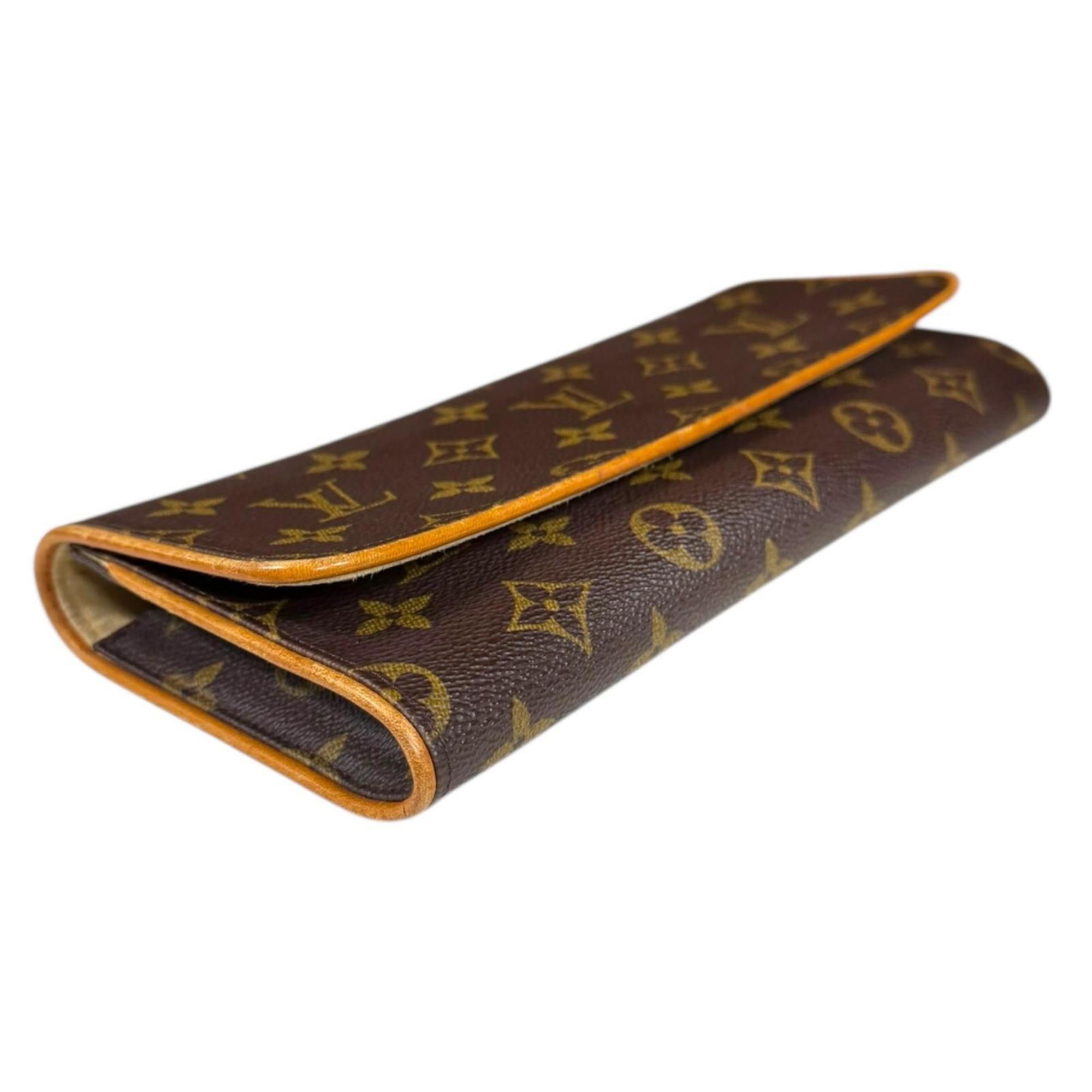 Louis Vuitton Monogram Brown Monogram Pochette Shoulder Bag