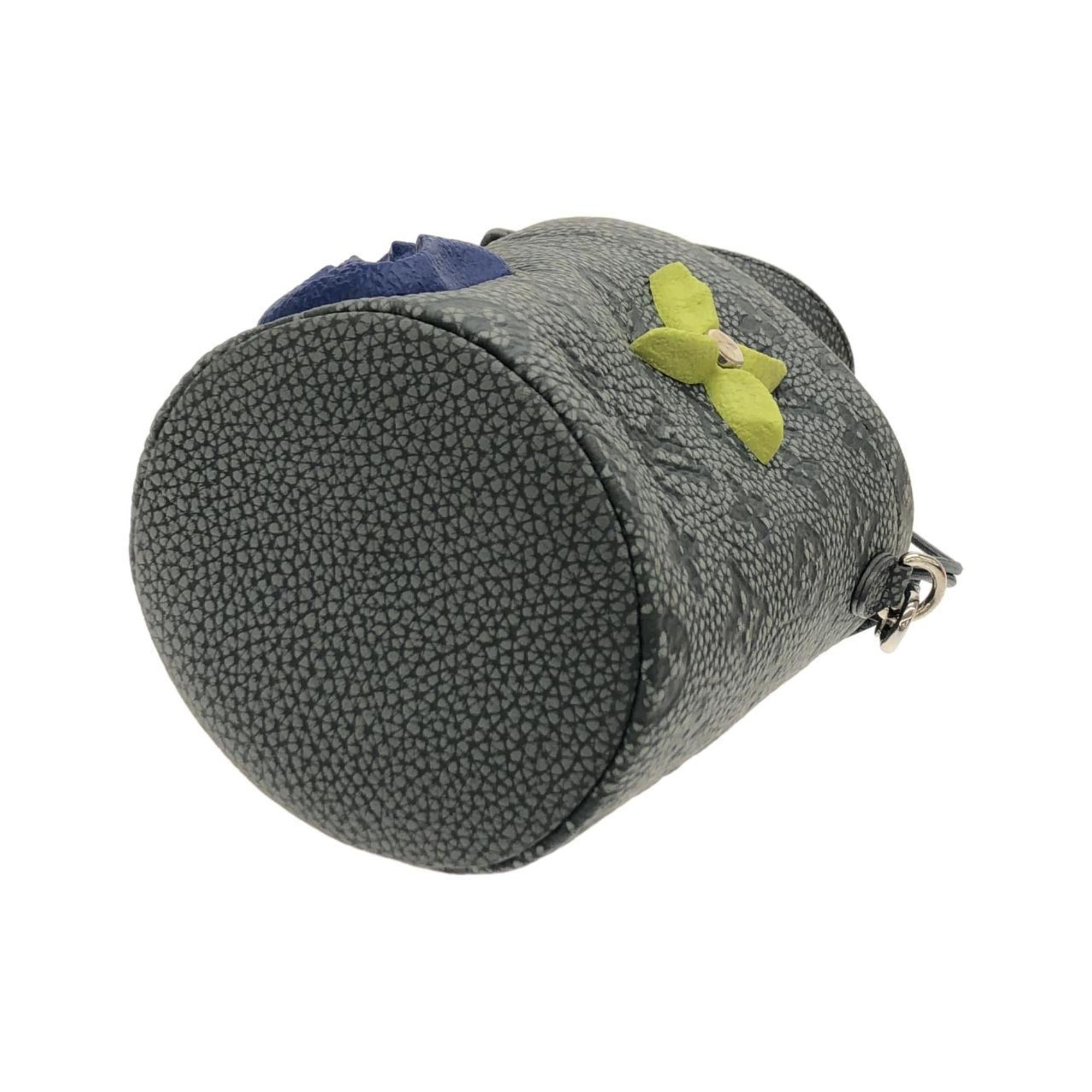 Louis Vuitton Gray Gris Leather Handbag Pouch