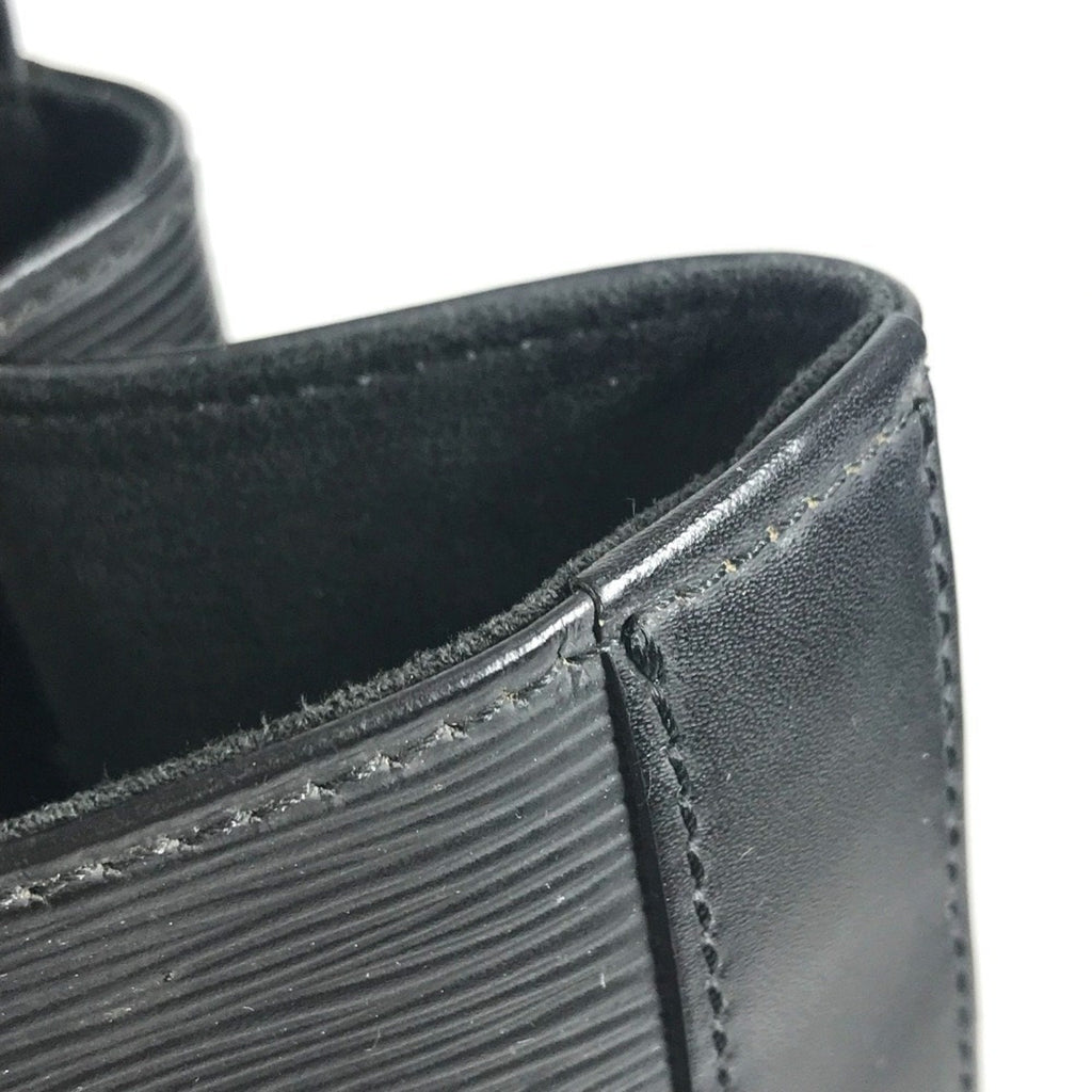 Louis Vuitton Black Noir Epi Leather Shoulder Bag