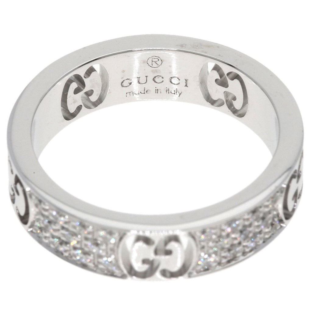 Gucci White Gold (18K) Band Ring (Pre-Owned)
