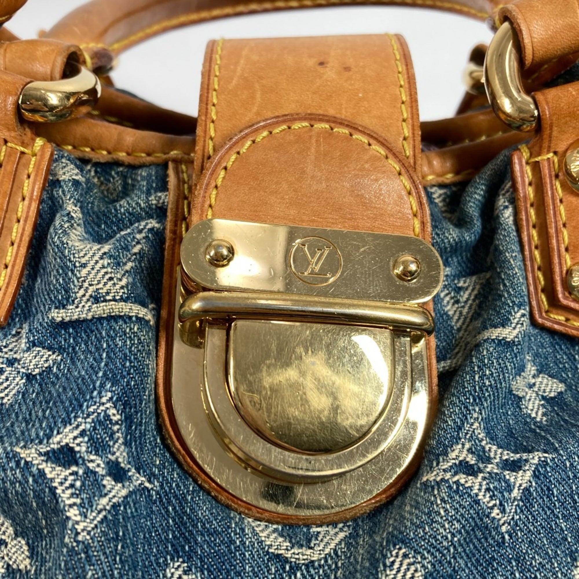 Louis Vuitton Monogram Denim Monogram Denim Handbag