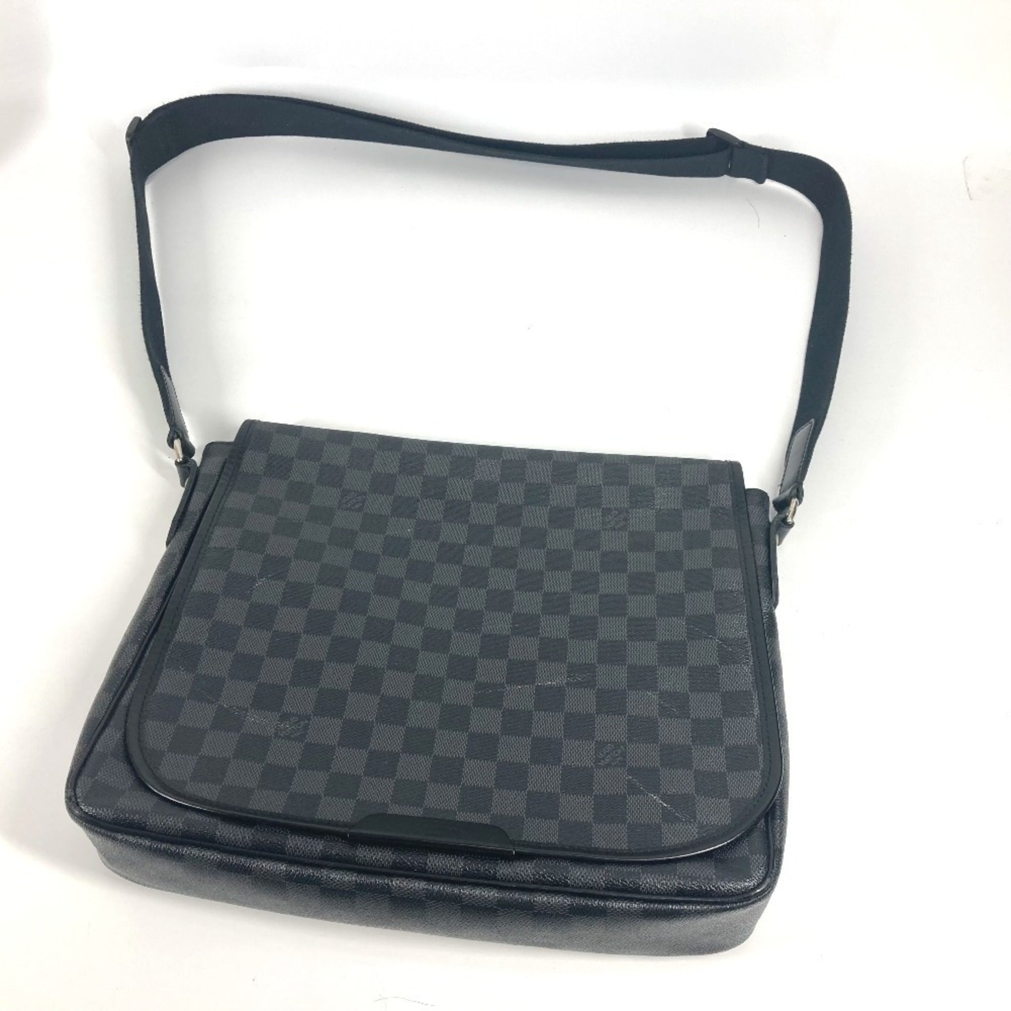 Louis Vuitton Damier Graphite Black Damier Graphite Messenger Bag Shoulder Bag