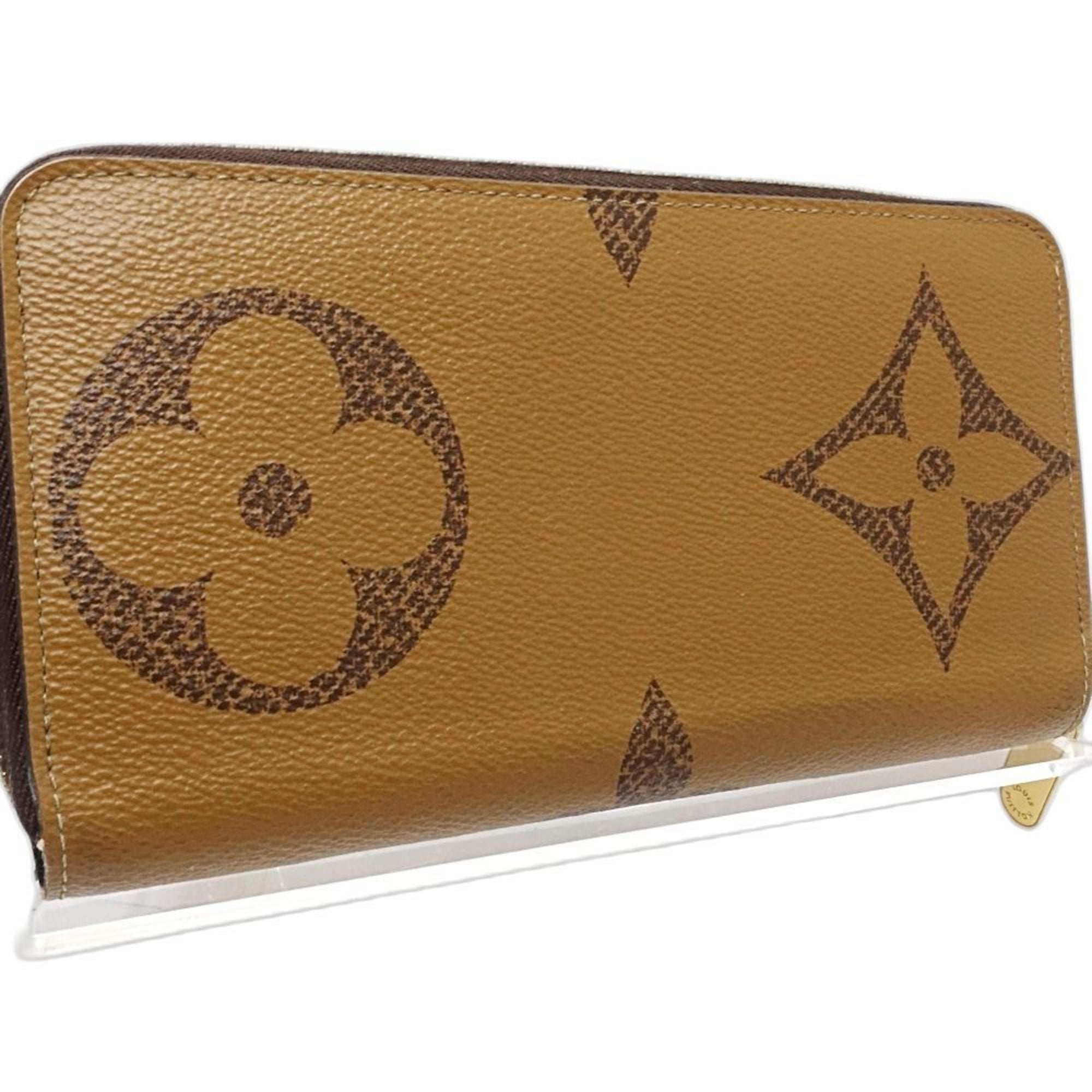 Louis Vuitton Brown Canvas Long Wallet