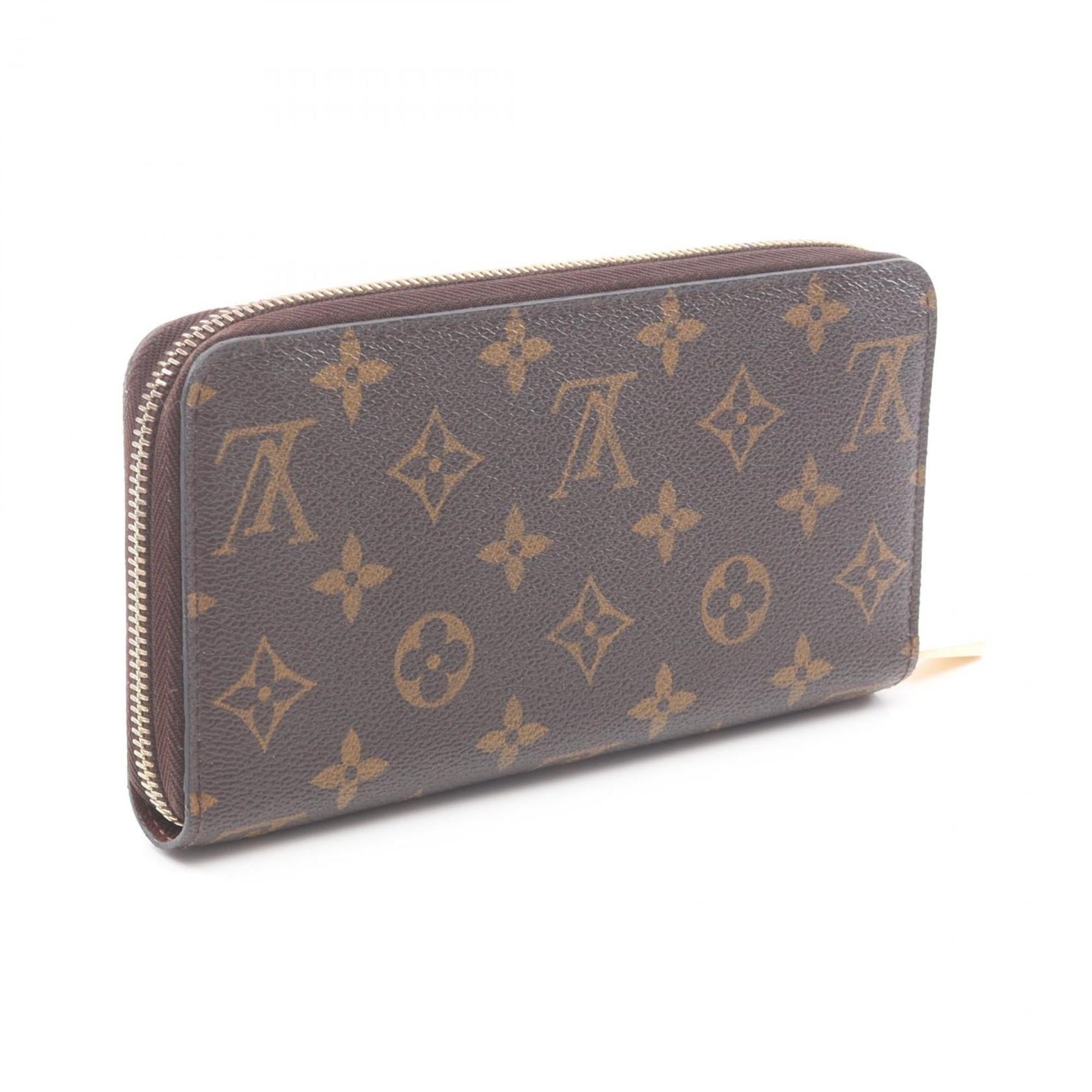 Louis Vuitton Brown Coated Canvas Long Wallet