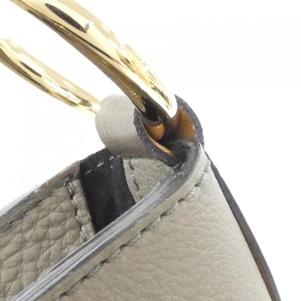 Louis Vuitton Mahina Taupe Leather Shoulder Bag