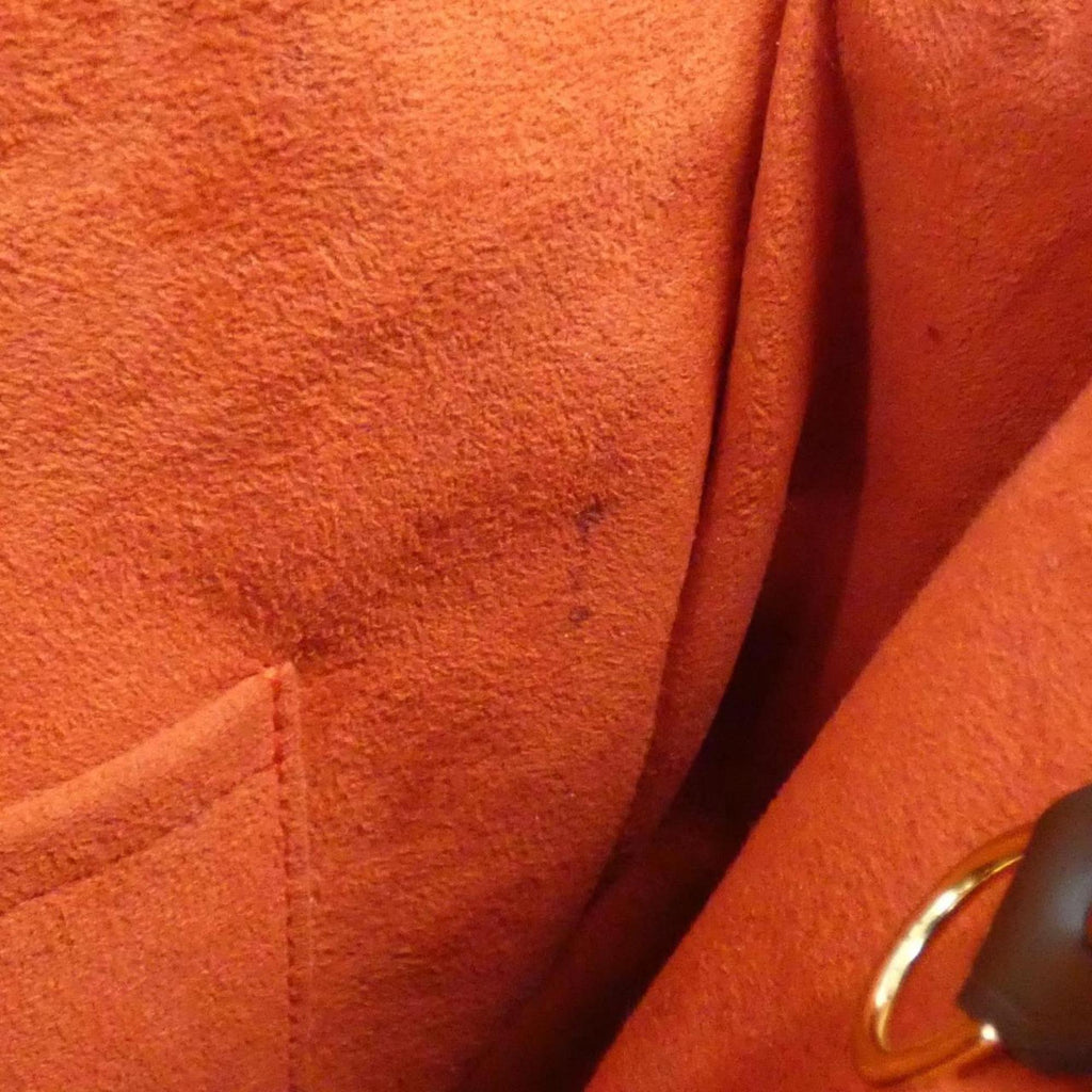 Louis Vuitton Brown Coated Canvas Handbag