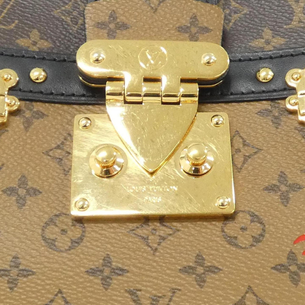 Louis Vuitton Marron Coated Canvas Shoulder Bag