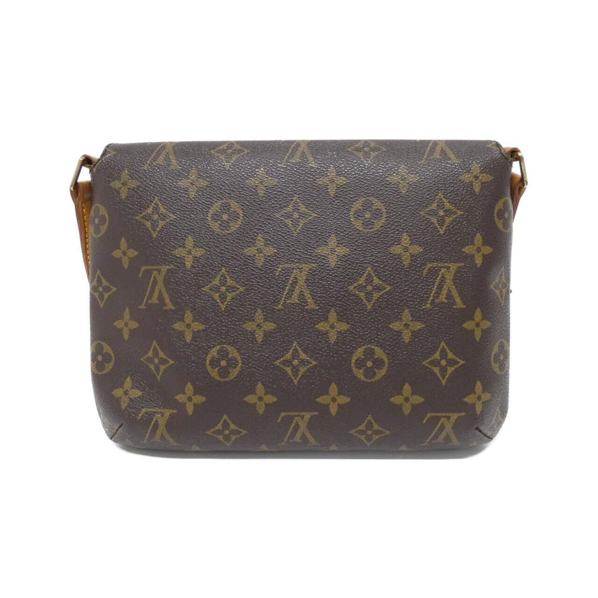 Louis Vuitton Marron Coated Canvas Shoulder Bag