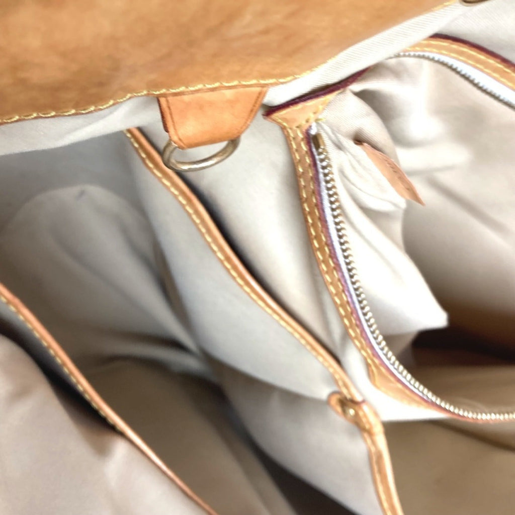 Louis Vuitton White Damier Azur Shoulder Bag Tote Bag