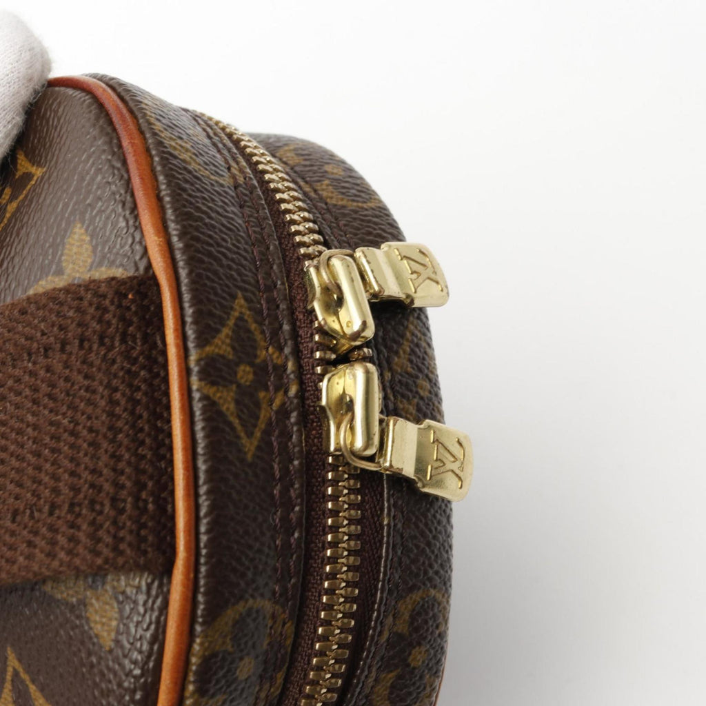 Louis Vuitton Brown Coated Canvas Leather Fanny Pack
