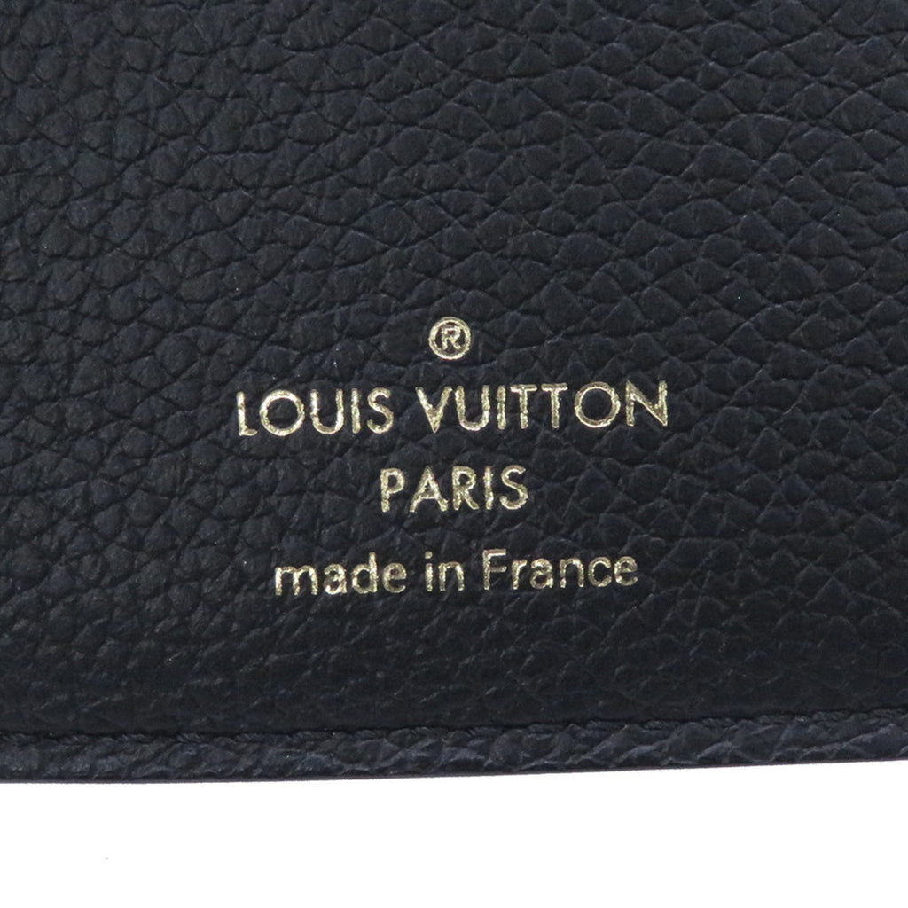 Louis Vuitton Beige Bicolor Black Monogram Monogram Empreinte Wallet (Tri-Fold)