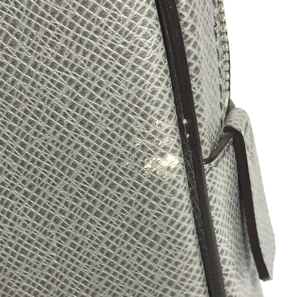 Louis Vuitton Glacier Gray Taiga Leather Briefcase Shoulder Bag