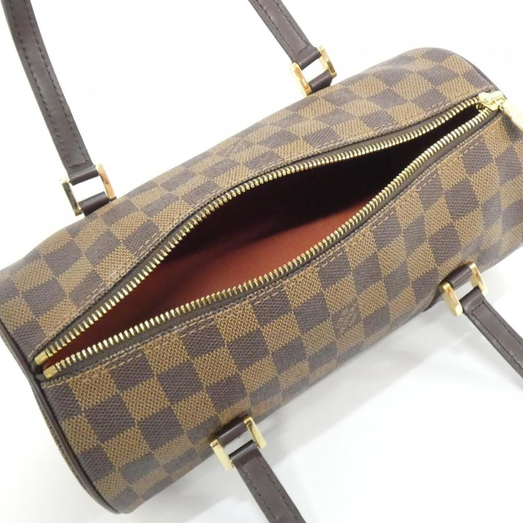 Louis Vuitton Brown Coated Canvas Handbag