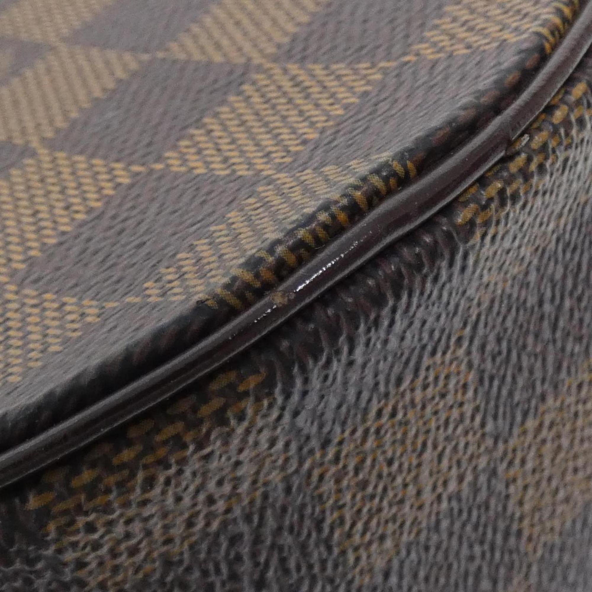 Louis Vuitton Ebene Coated Canvas Handbag