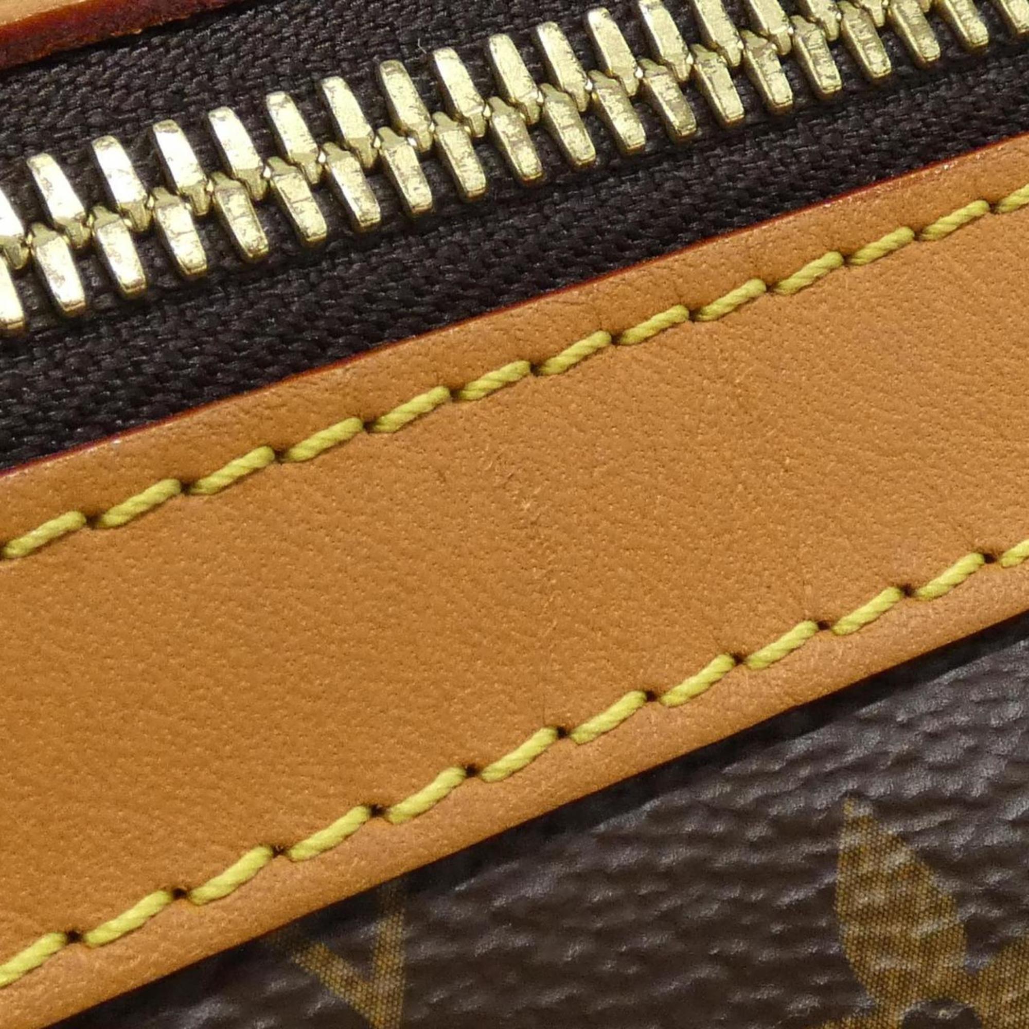 Louis Vuitton Brown Marron Coated Canvas Shoulder Bag