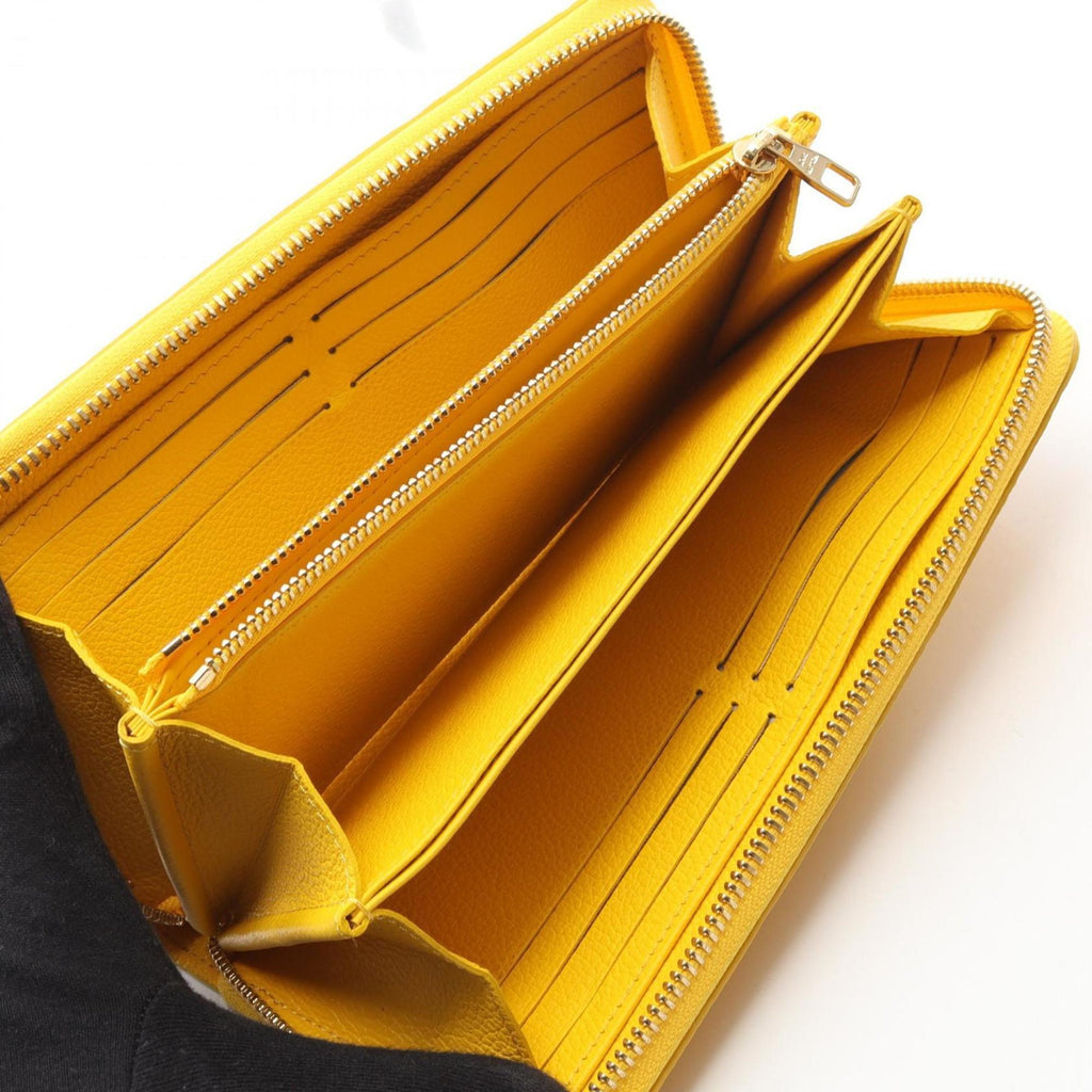 Louis Vuitton Monogram Empreinte Yellow Monogram Empreinte Long Wallet