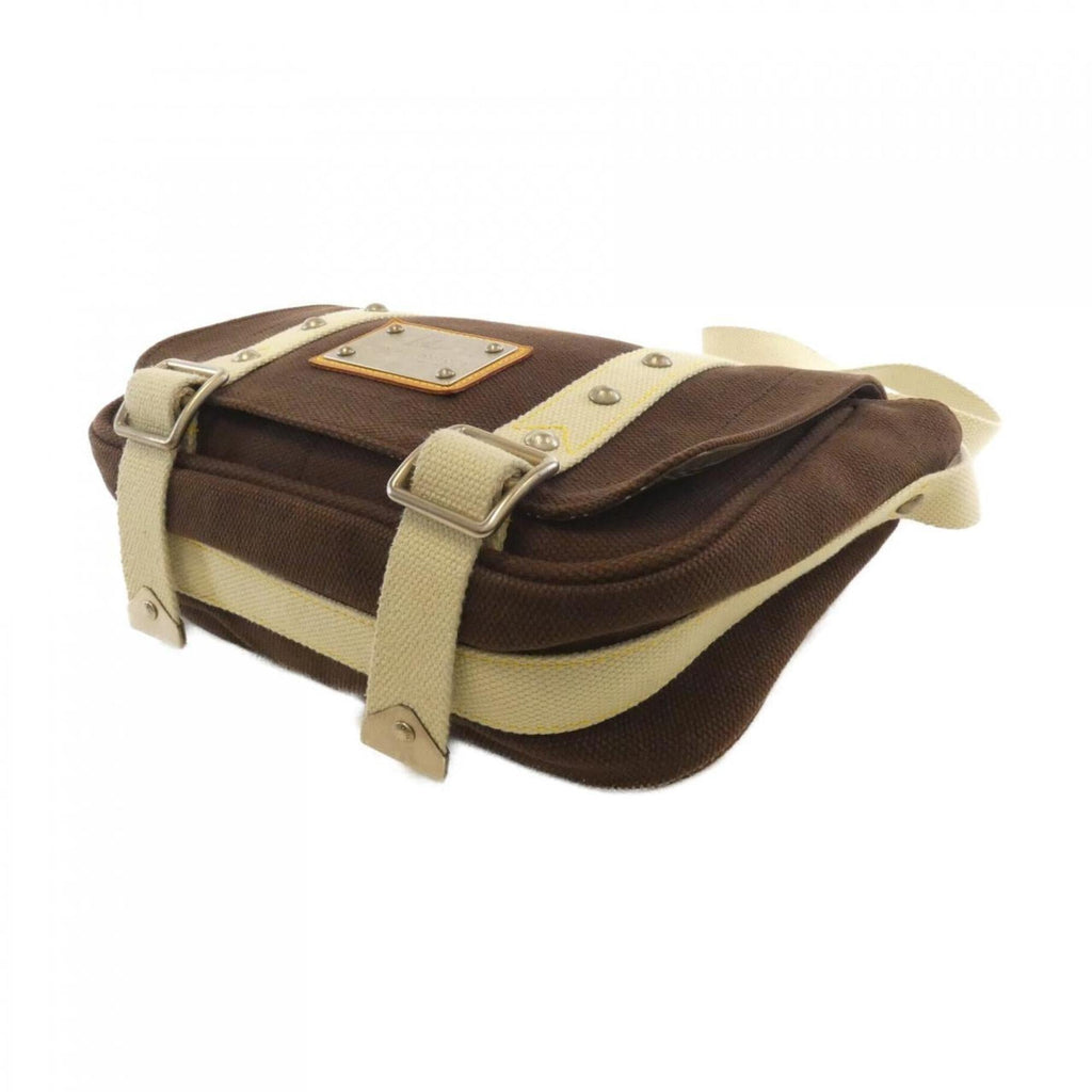 Louis Vuitton Moka Canvas Shoulder Bag