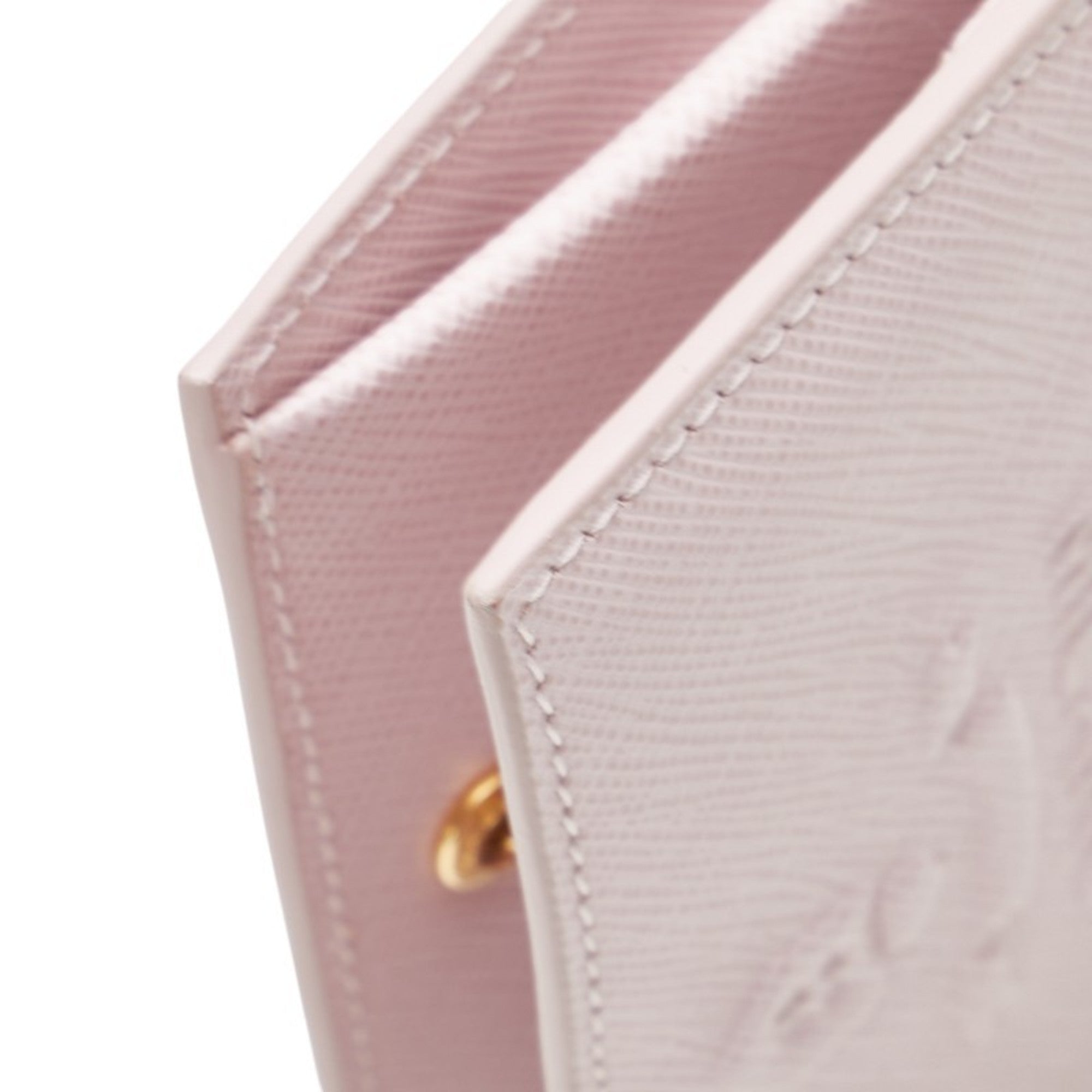 Prada Saffiano Pink Leather Wallet (Bi-Fold)