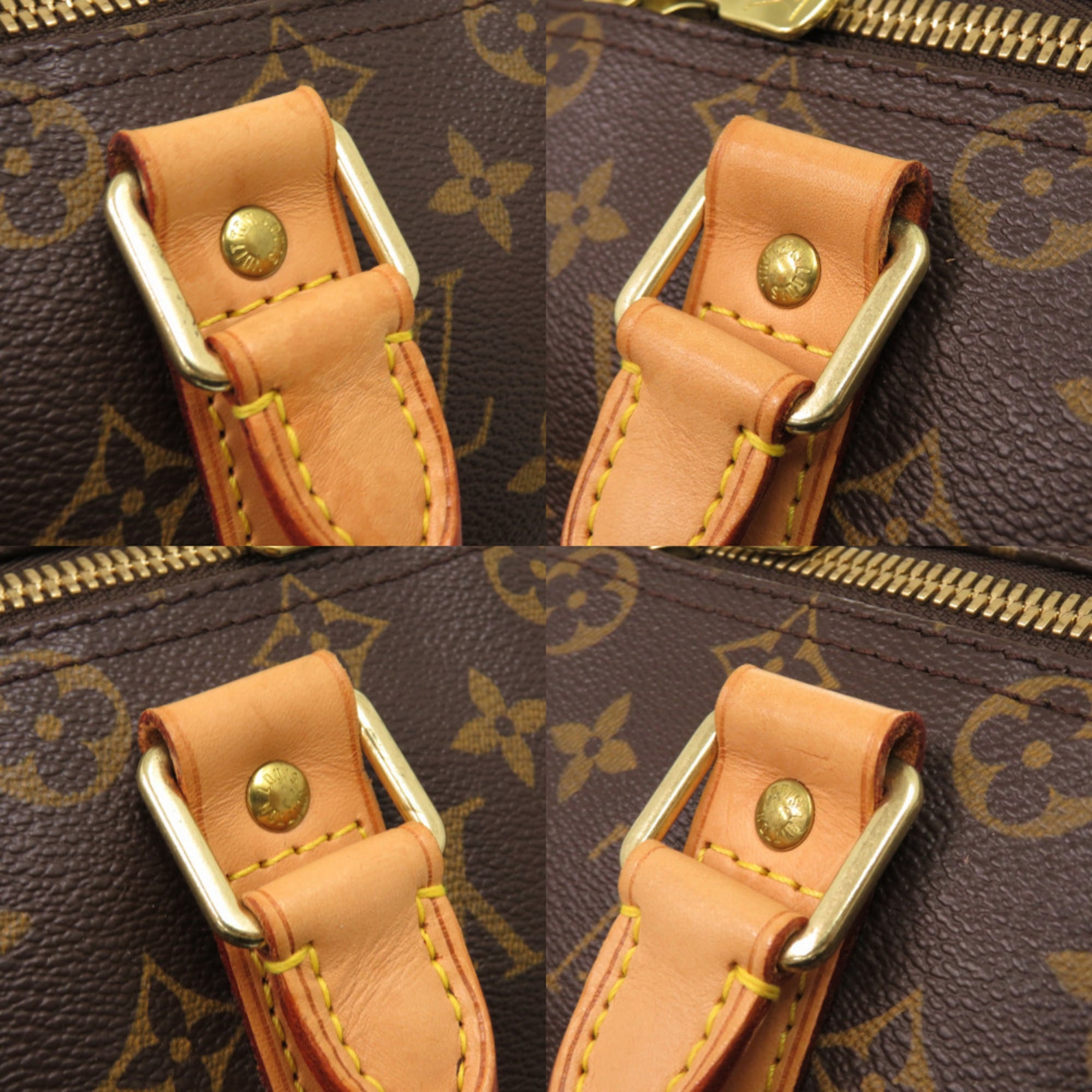 Louis Vuitton Brown Monogram Monogram Boston Bag