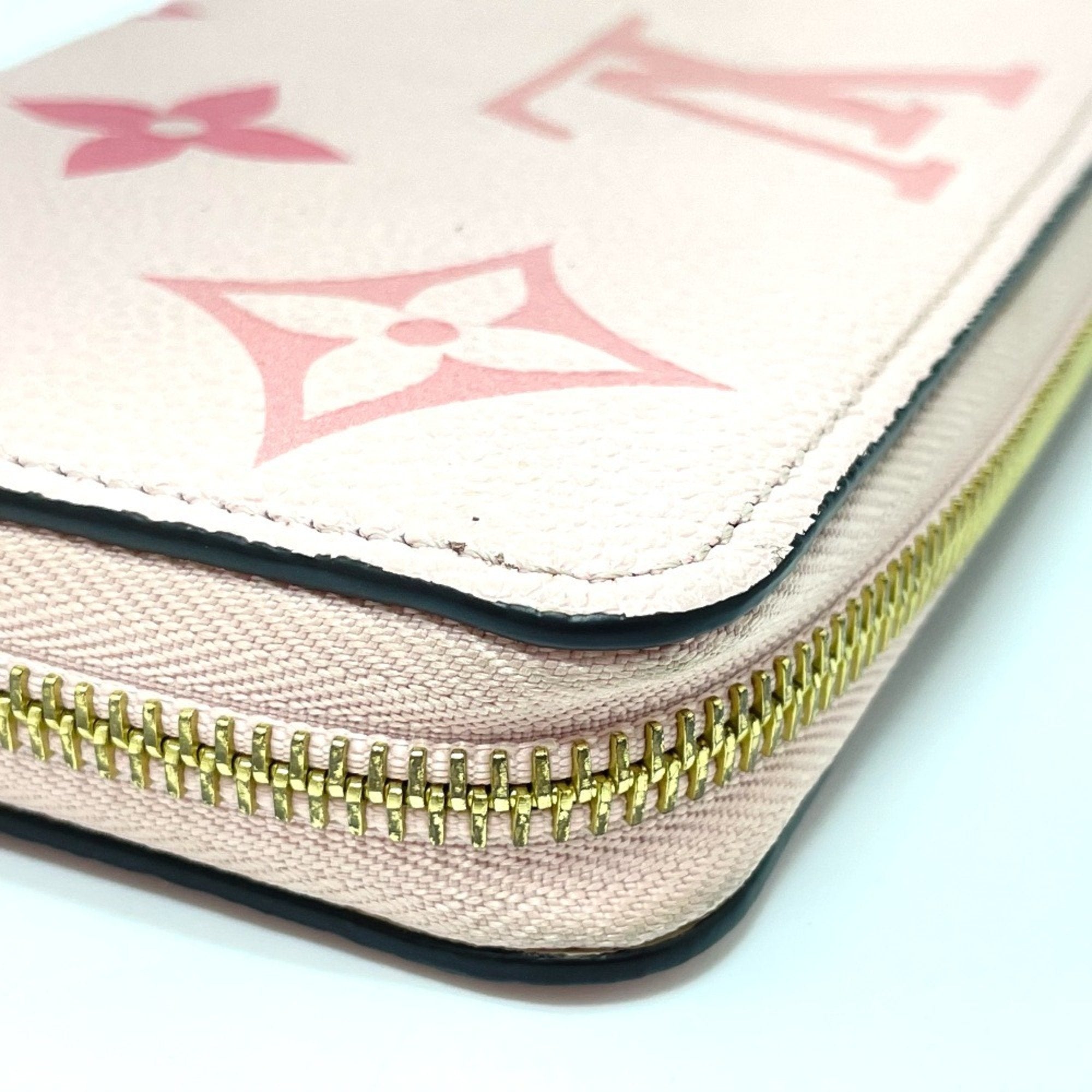 Louis Vuitton Monogram Empreinte Pink Monogram Empreinte Long Wallet