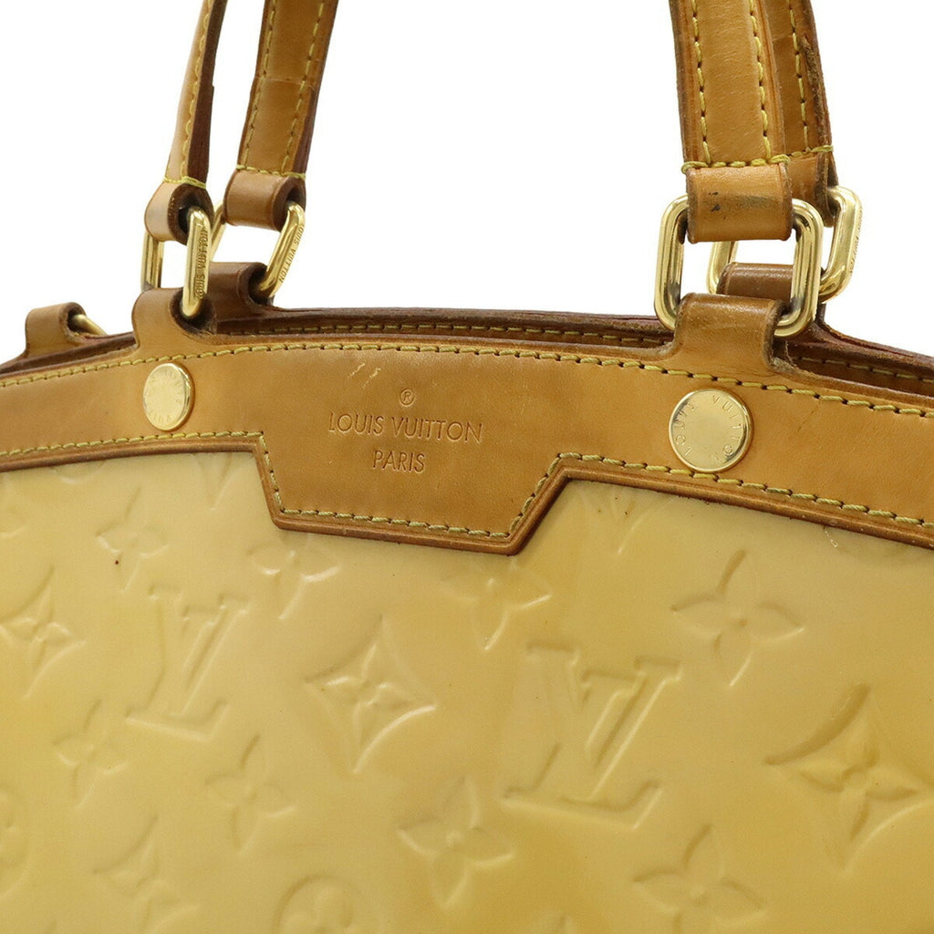 Louis Vuitton Beige Dune Monogram Vernis Handbag Shoulder Bag Tote Bag
