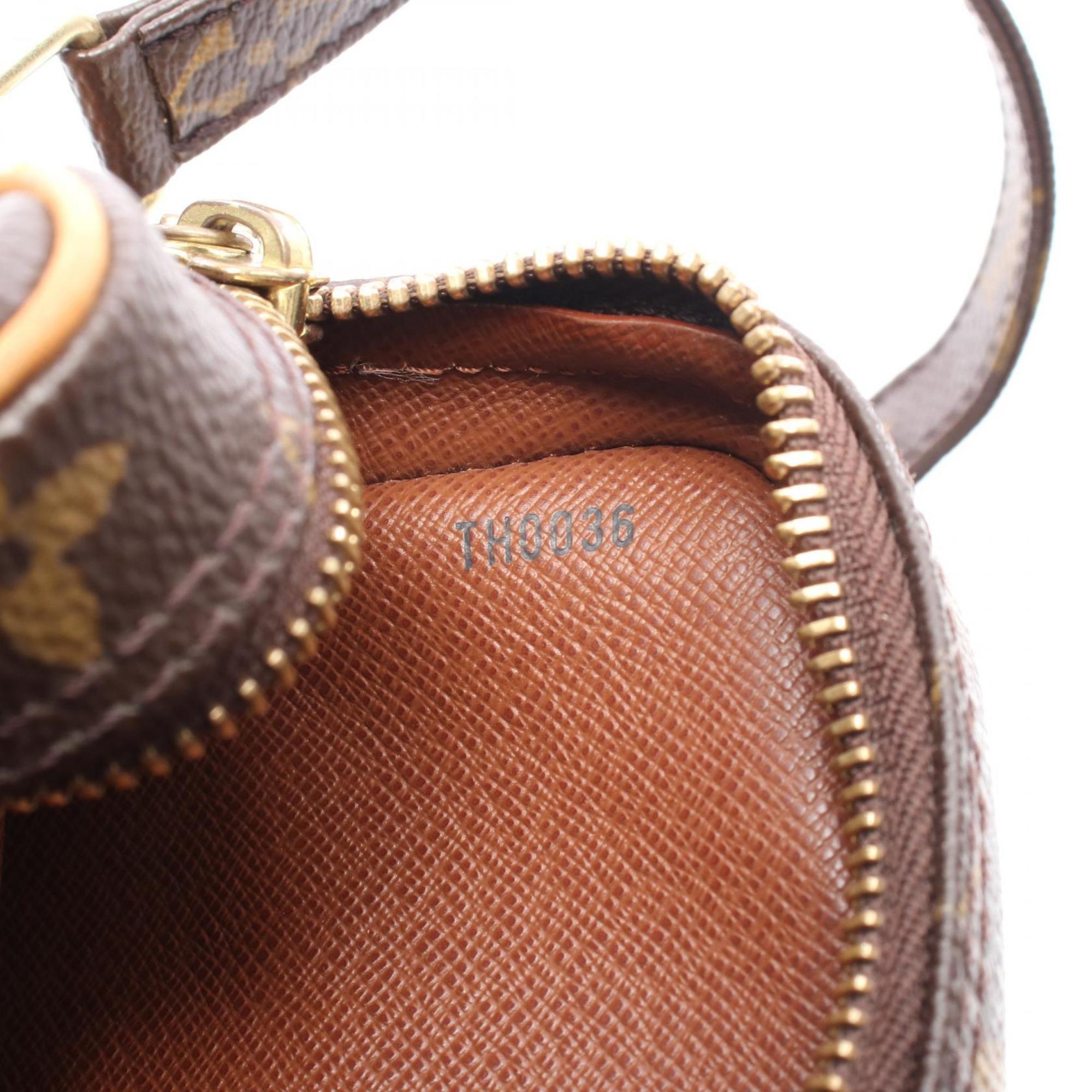 Louis Vuitton Brown Monogram Coated Canvas Shoulder Bag