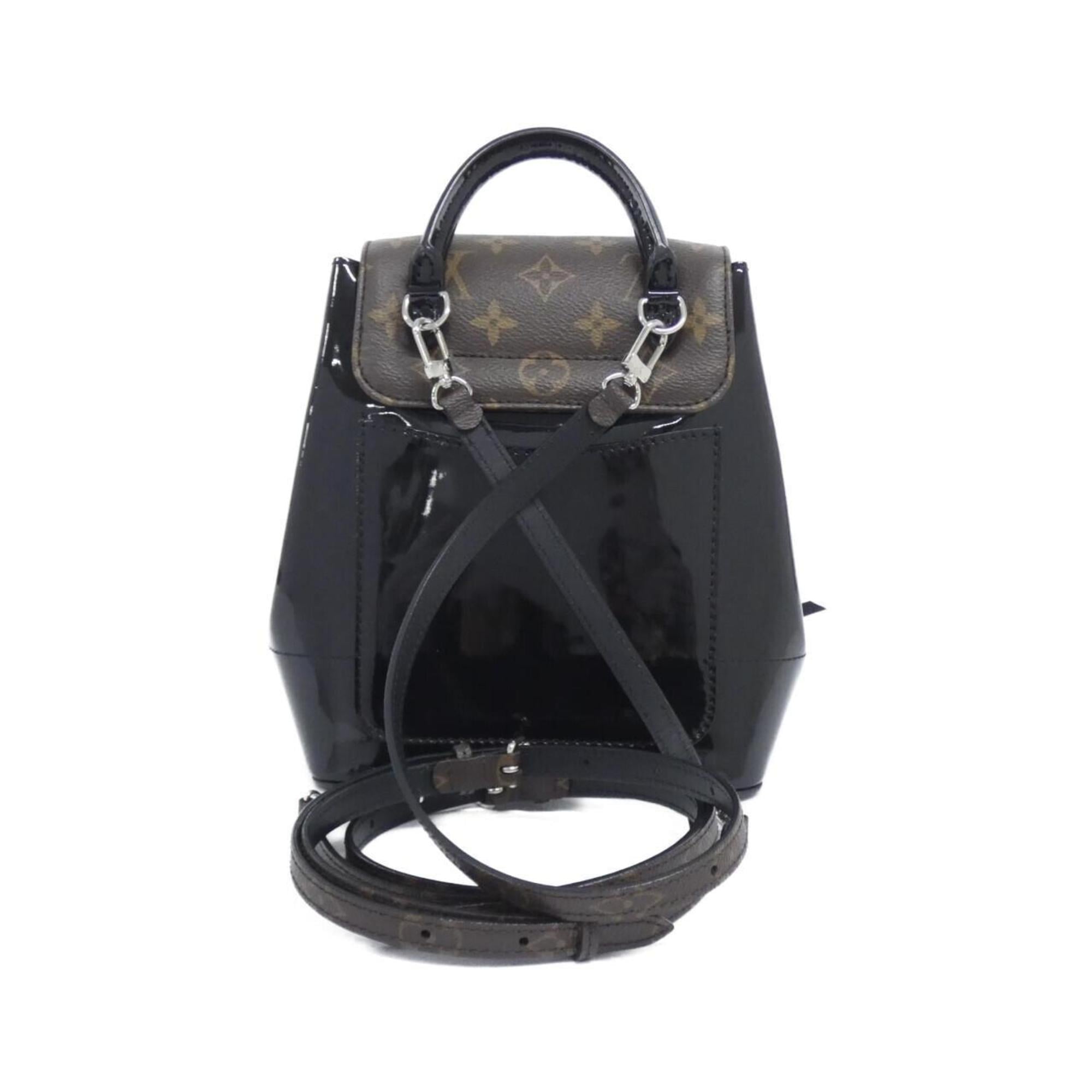 Louis Vuitton Monogram Vernis Black Monogram Monogram Vernis Monogram Backpack