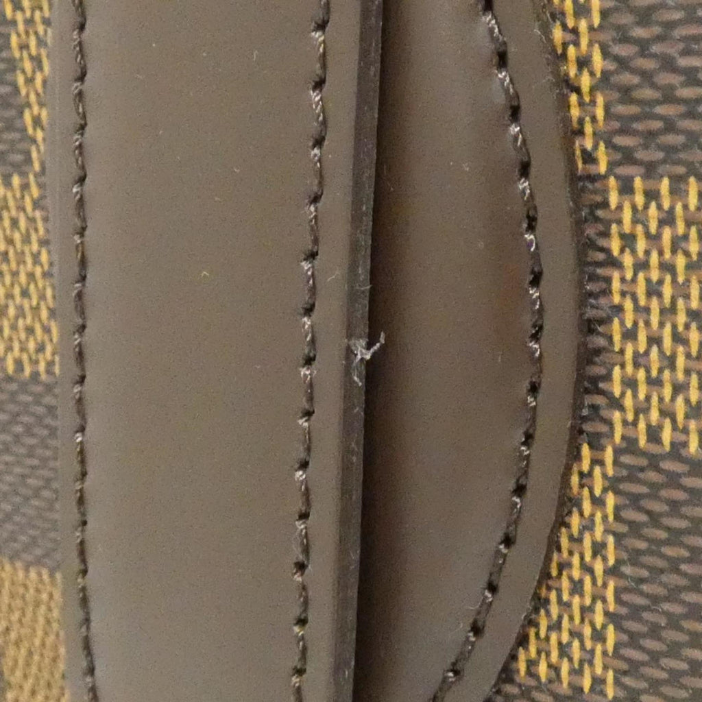 Louis Vuitton Brown Coated Canvas Handbag