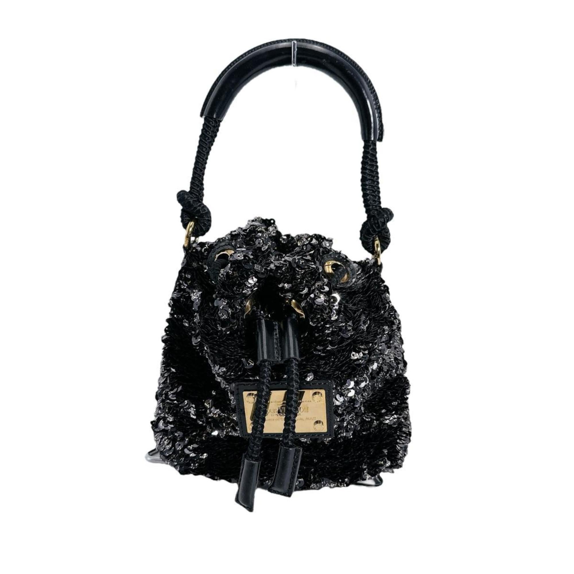 Louis Vuitton Black Spangles Handbag