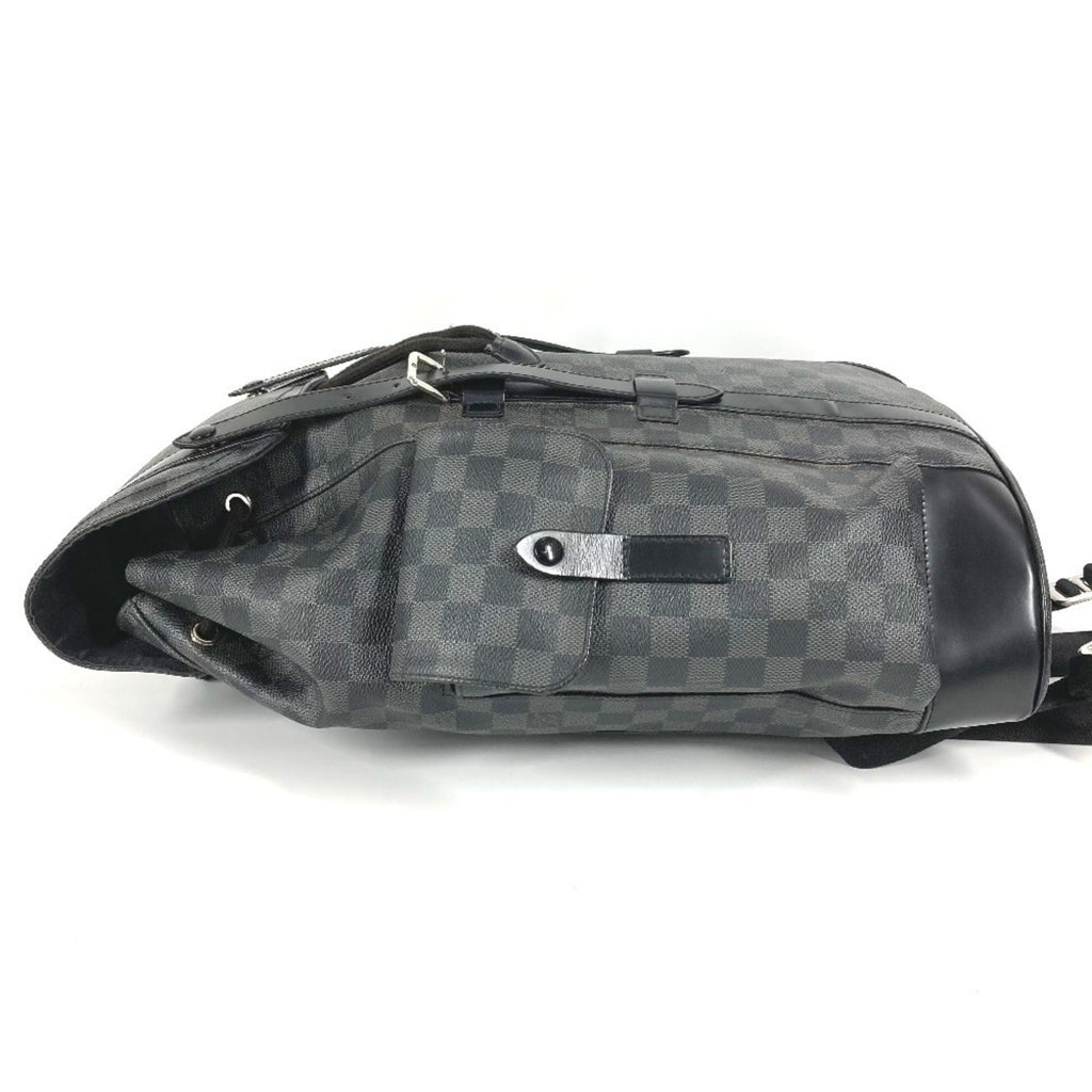 Louis Vuitton Black Damier Graphite Backpack