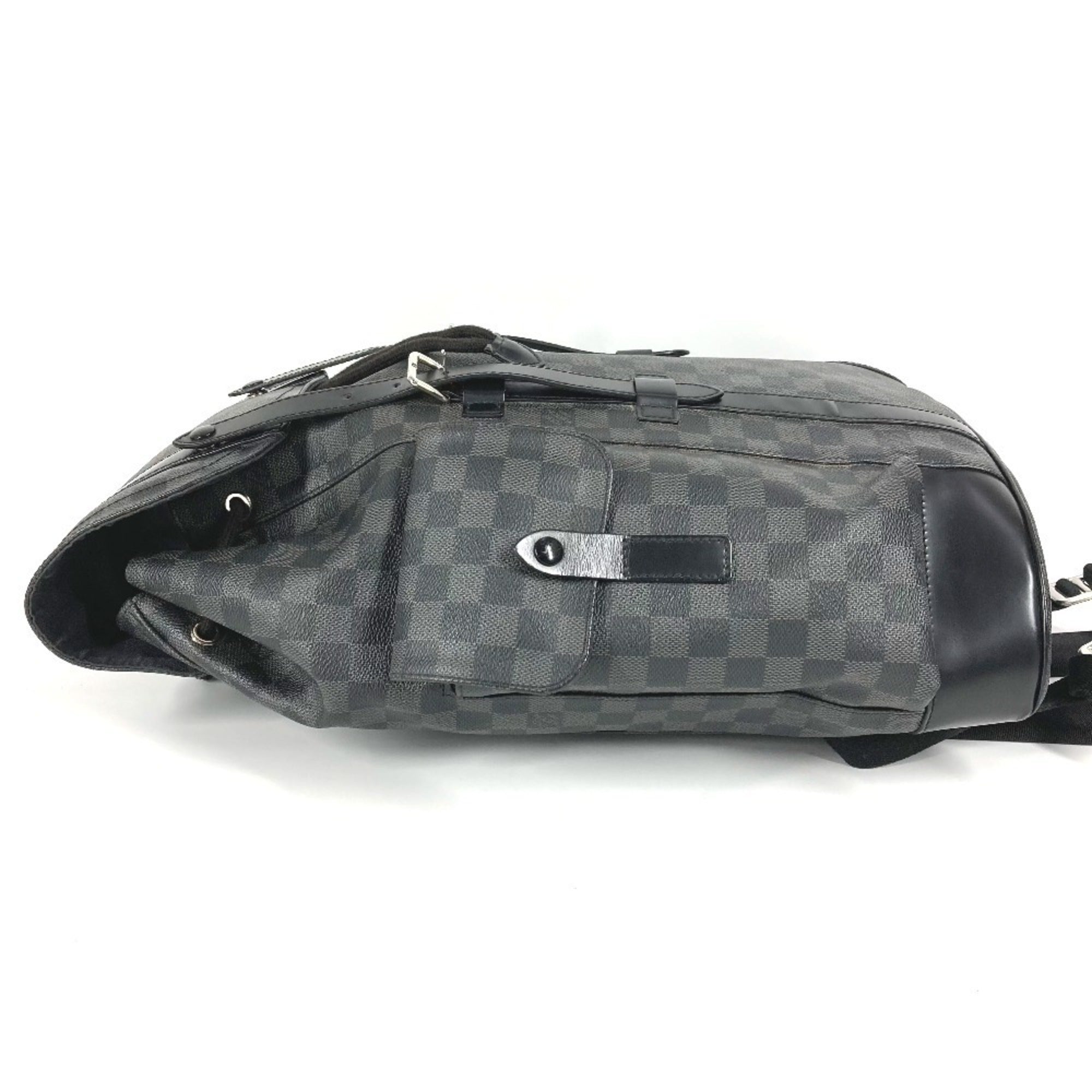 Louis Vuitton Black Damier Graphite Backpack
