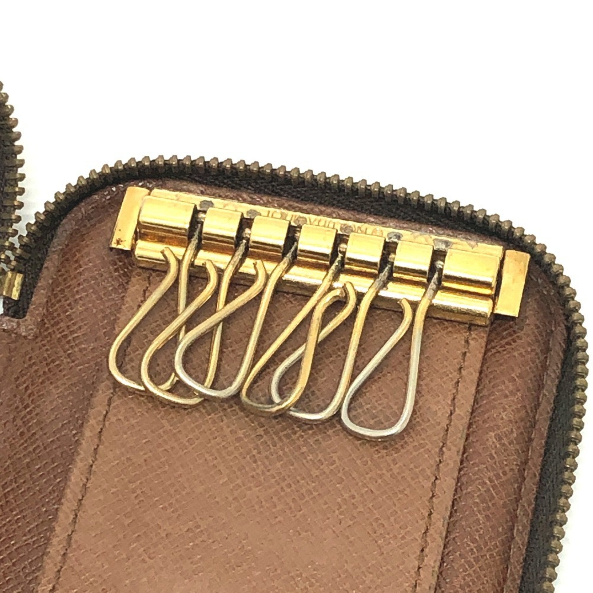 Louis Vuitton Black Brown Monogram Monogram Pochette